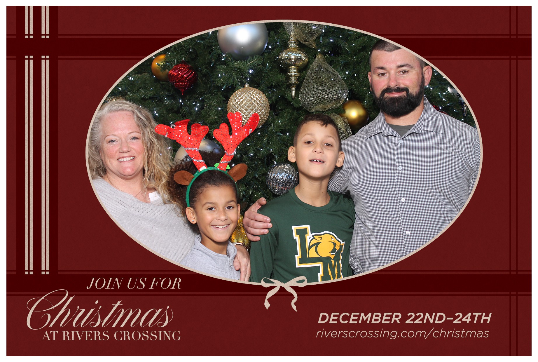 Rivers Crossing Christmas Invite | View more photos from the event at gallery.photoboothcincy.com/u/PhotoBoothCincy/Rivers-Crossing-Christmas-Invite