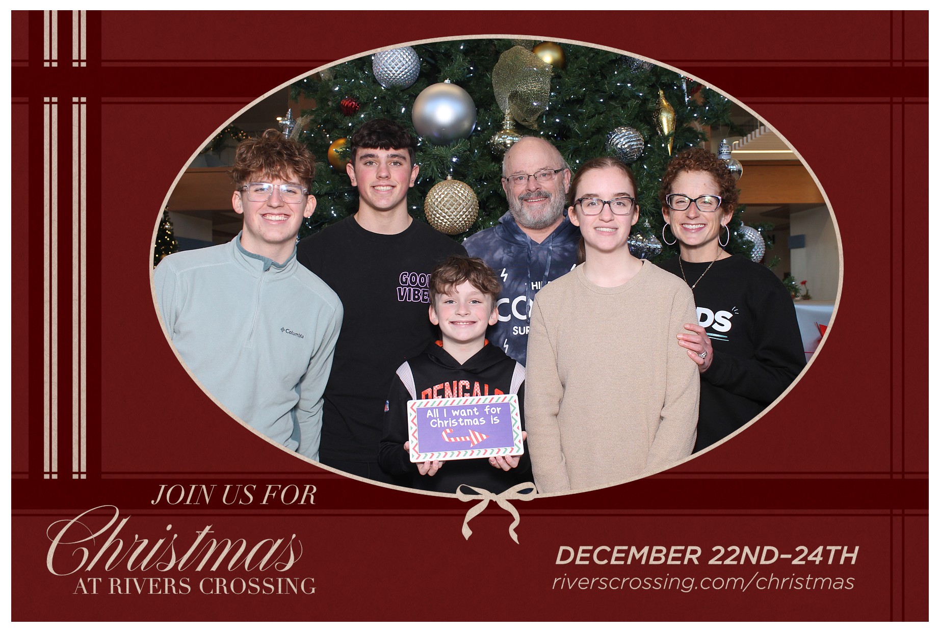 Rivers Crossing Christmas Invite | View more photos from the event at gallery.photoboothcincy.com/u/PhotoBoothCincy/Rivers-Crossing-Christmas-Invite