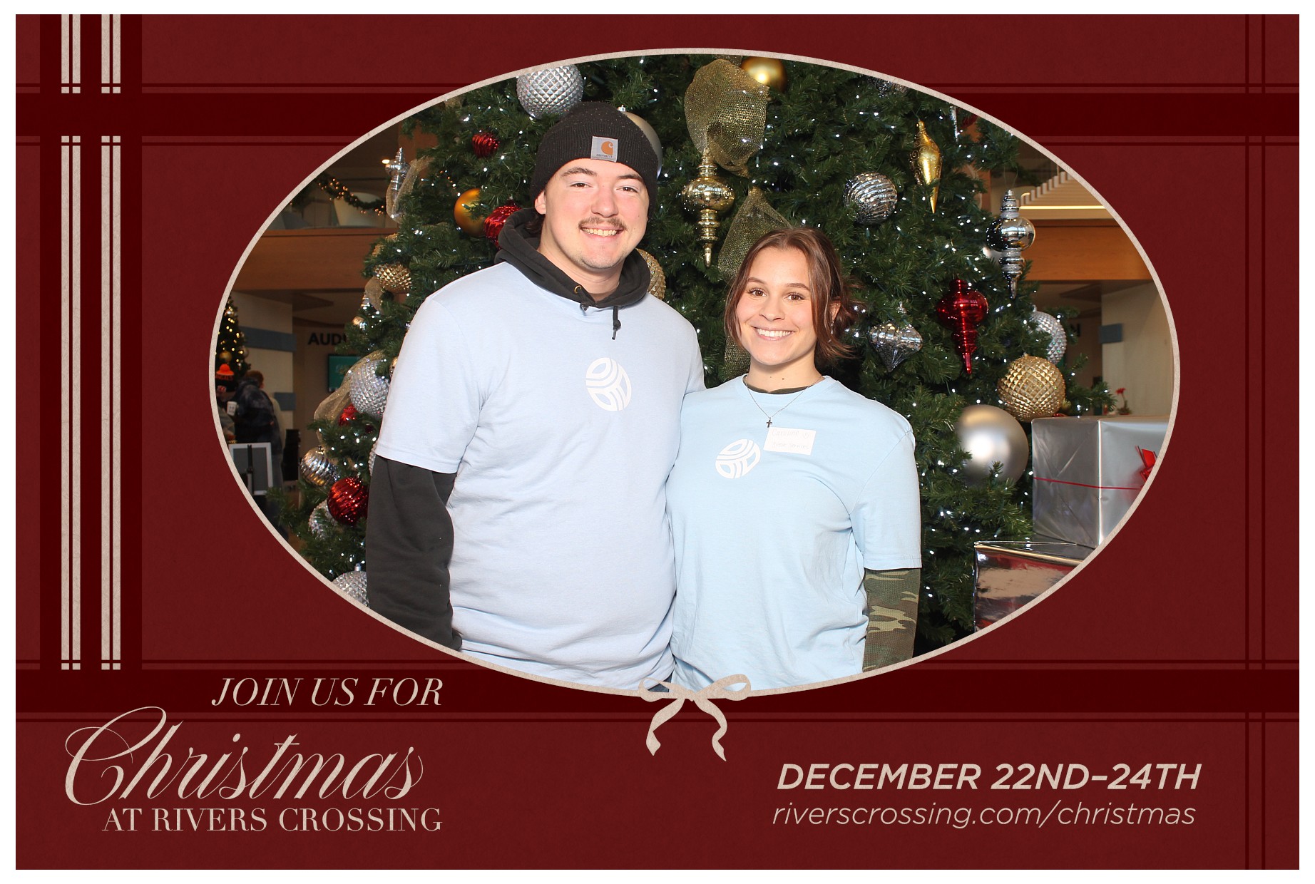 Rivers Crossing Christmas Invite | View more photos from the event at gallery.photoboothcincy.com/u/PhotoBoothCincy/Rivers-Crossing-Christmas-Invite