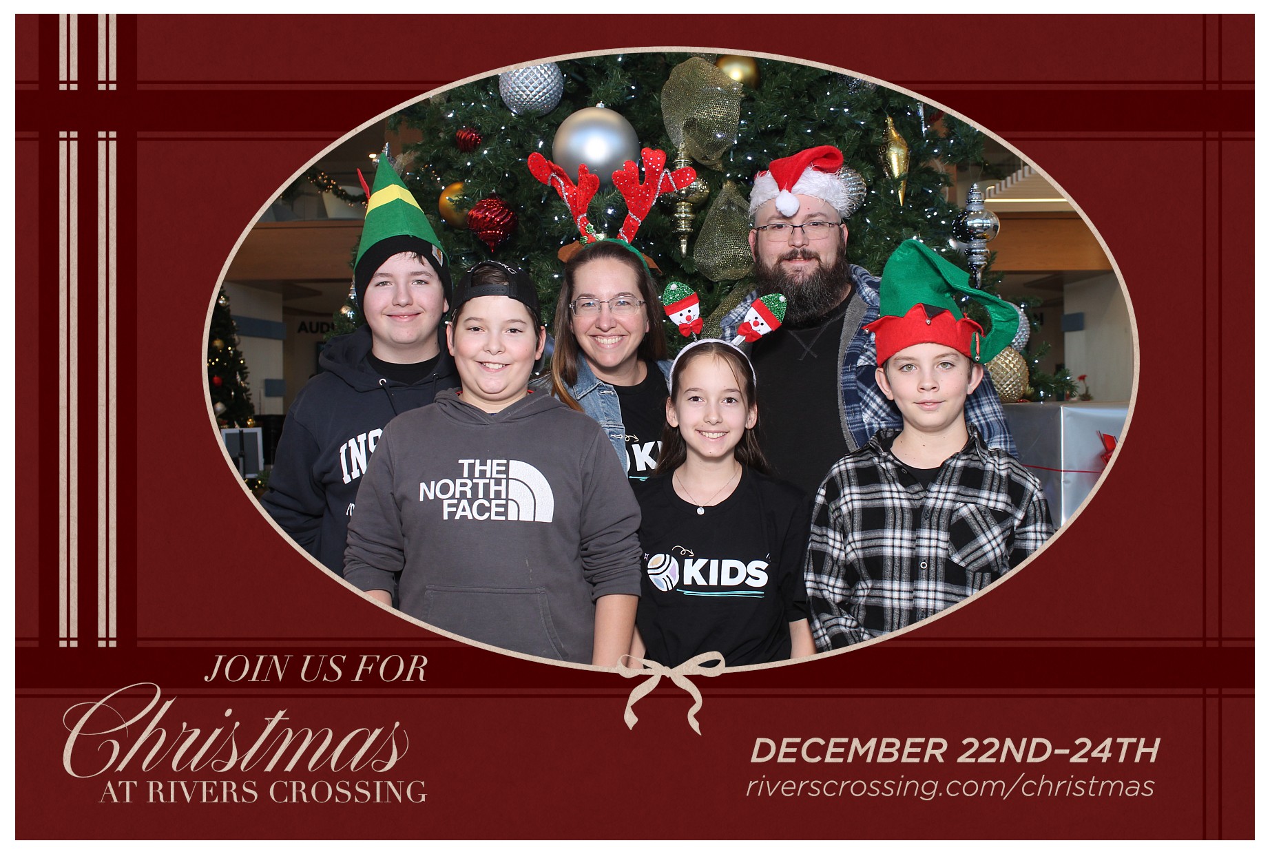 Rivers Crossing Christmas Invite | View more photos from the event at gallery.photoboothcincy.com/u/PhotoBoothCincy/Rivers-Crossing-Christmas-Invite