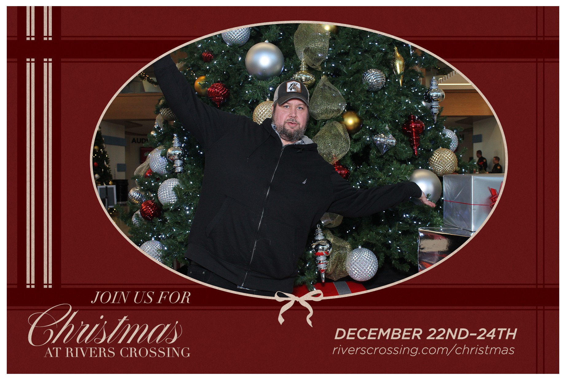 Rivers Crossing Christmas Invite | View more photos from the event at gallery.photoboothcincy.com/u/PhotoBoothCincy/Rivers-Crossing-Christmas-Invite