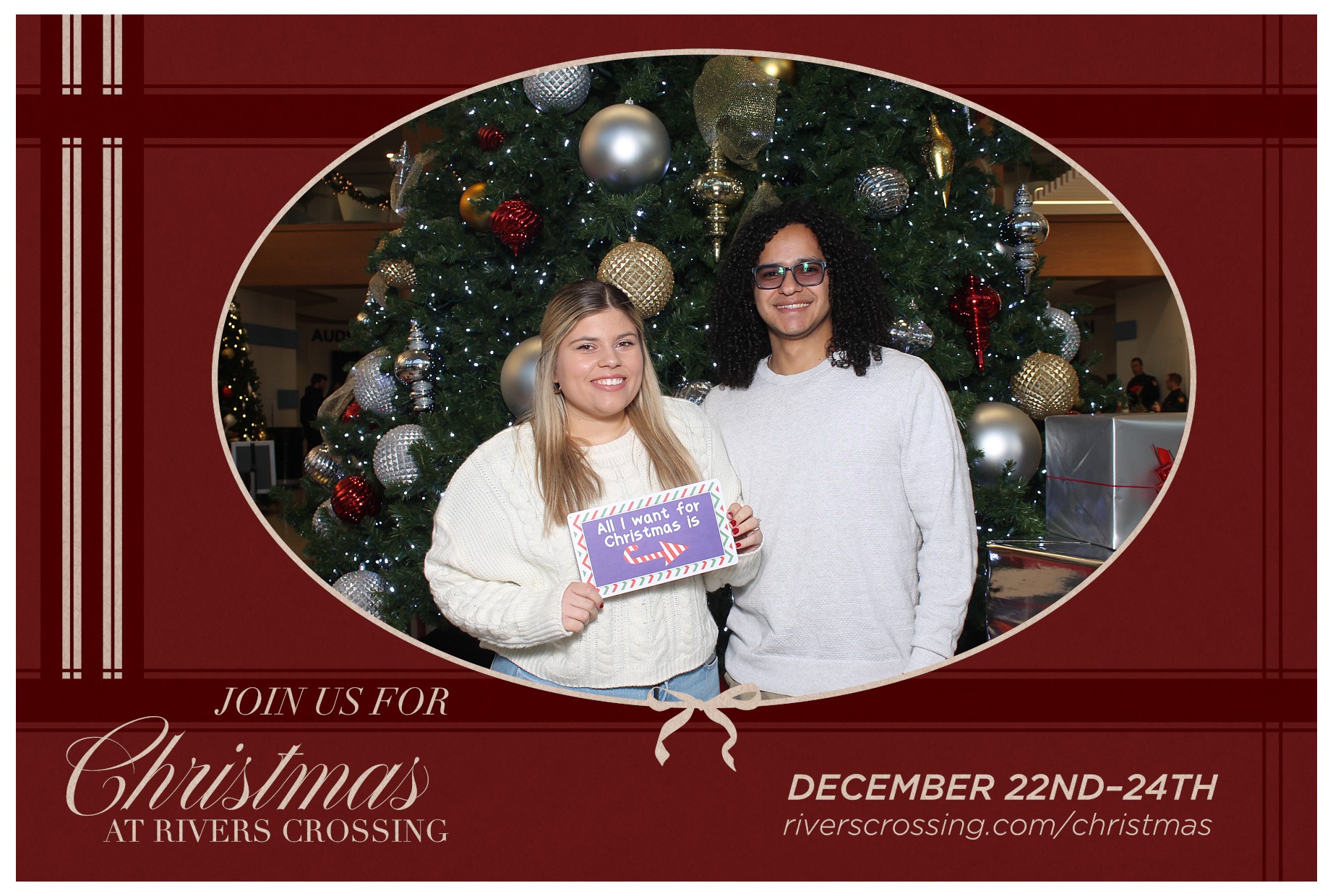 Rivers Crossing Christmas Invite | View more photos from the event at gallery.photoboothcincy.com/u/PhotoBoothCincy/Rivers-Crossing-Christmas-Invite