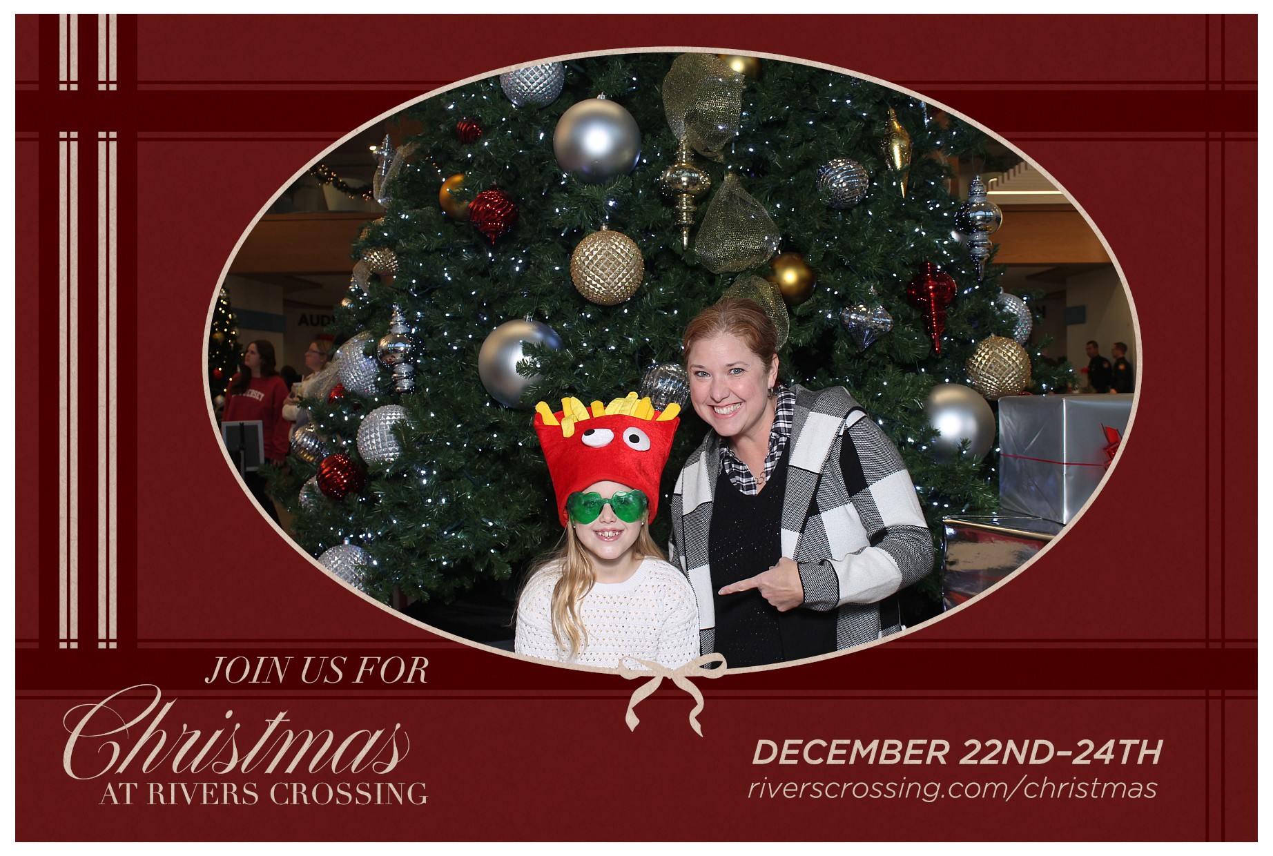 Rivers Crossing Christmas Invite | View more photos from the event at gallery.photoboothcincy.com/u/PhotoBoothCincy/Rivers-Crossing-Christmas-Invite