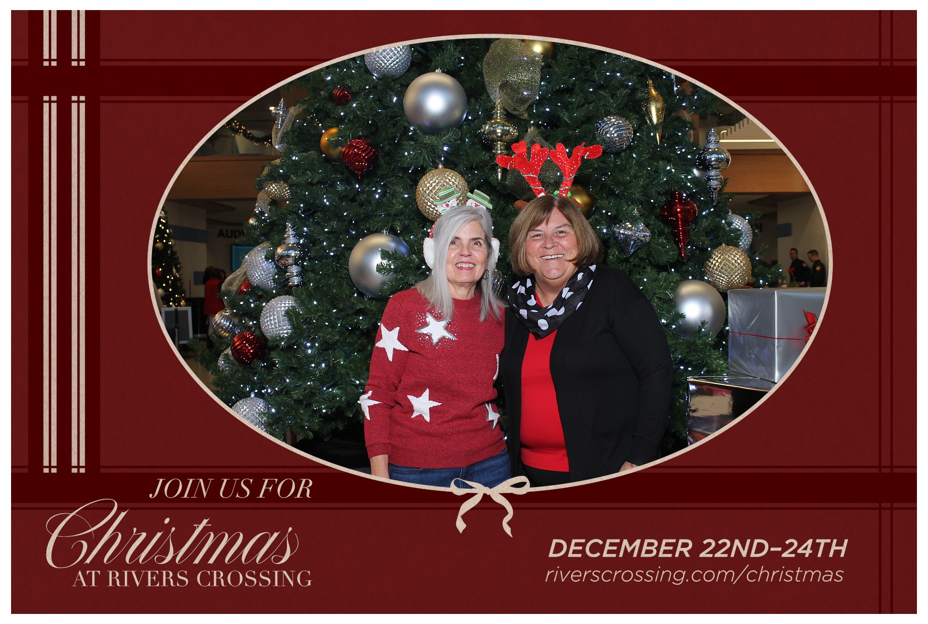Rivers Crossing Christmas Invite | View more photos from the event at gallery.photoboothcincy.com/u/PhotoBoothCincy/Rivers-Crossing-Christmas-Invite