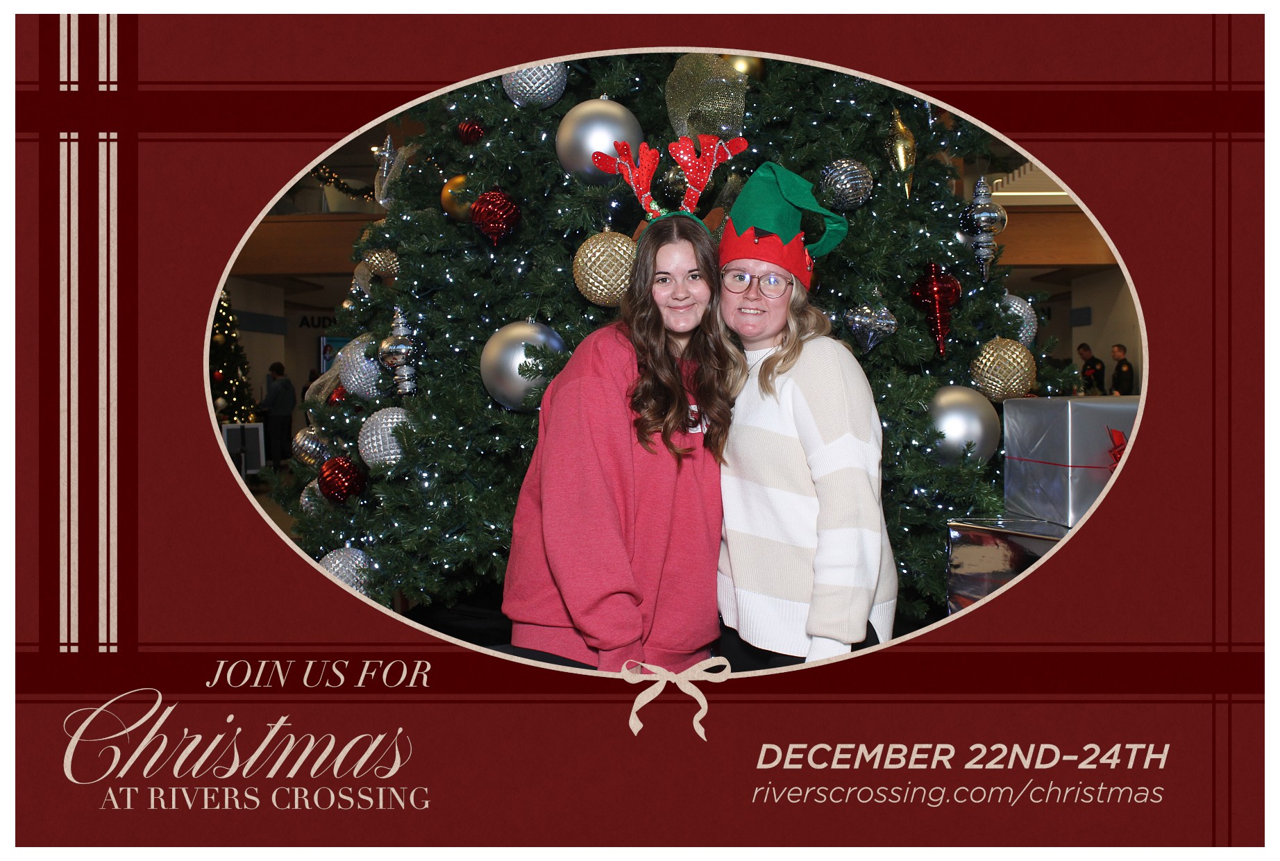 Rivers Crossing Christmas Invite | View more photos from the event at gallery.photoboothcincy.com/u/PhotoBoothCincy/Rivers-Crossing-Christmas-Invite