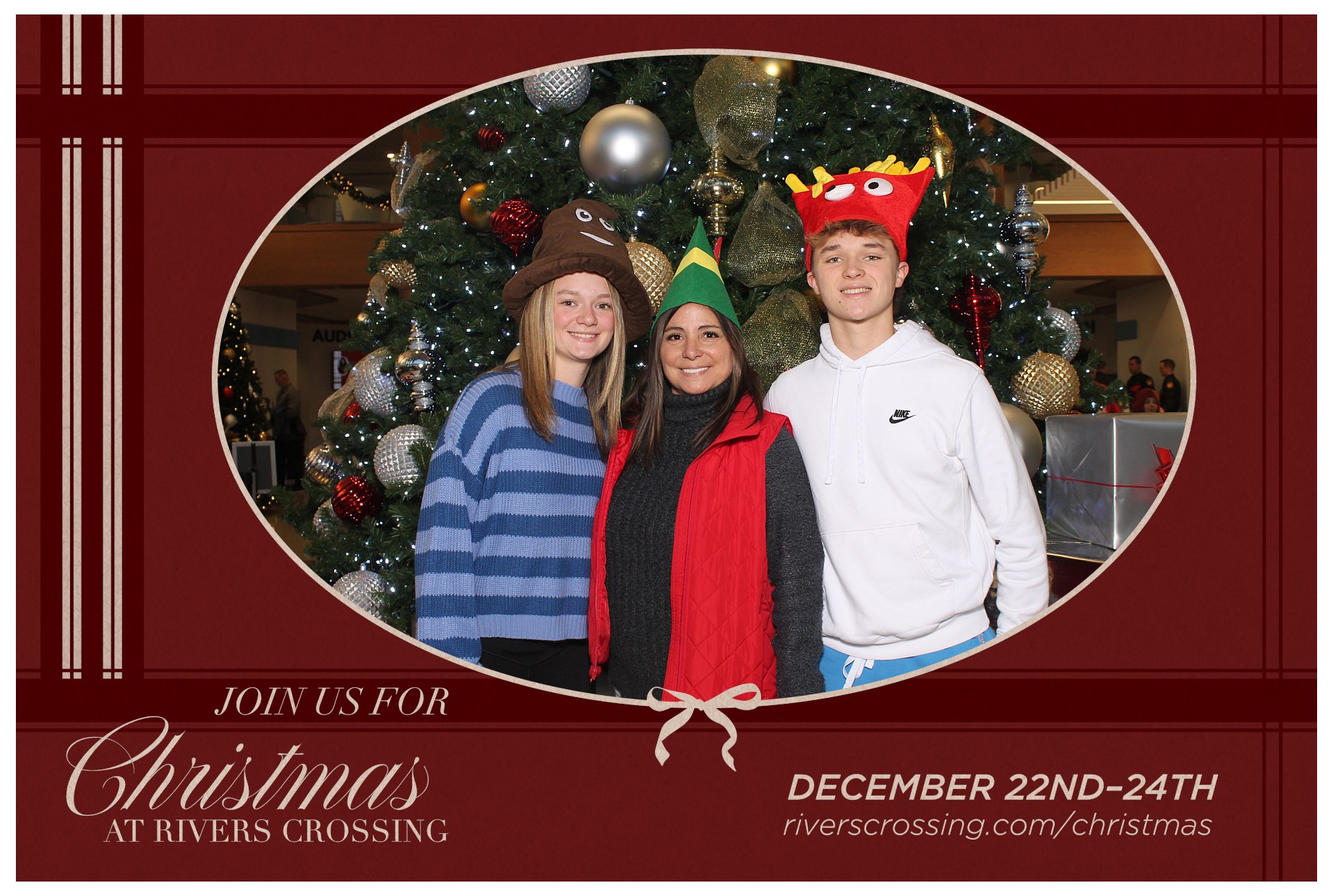 Rivers Crossing Christmas Invite | View more photos from the event at gallery.photoboothcincy.com/u/PhotoBoothCincy/Rivers-Crossing-Christmas-Invite
