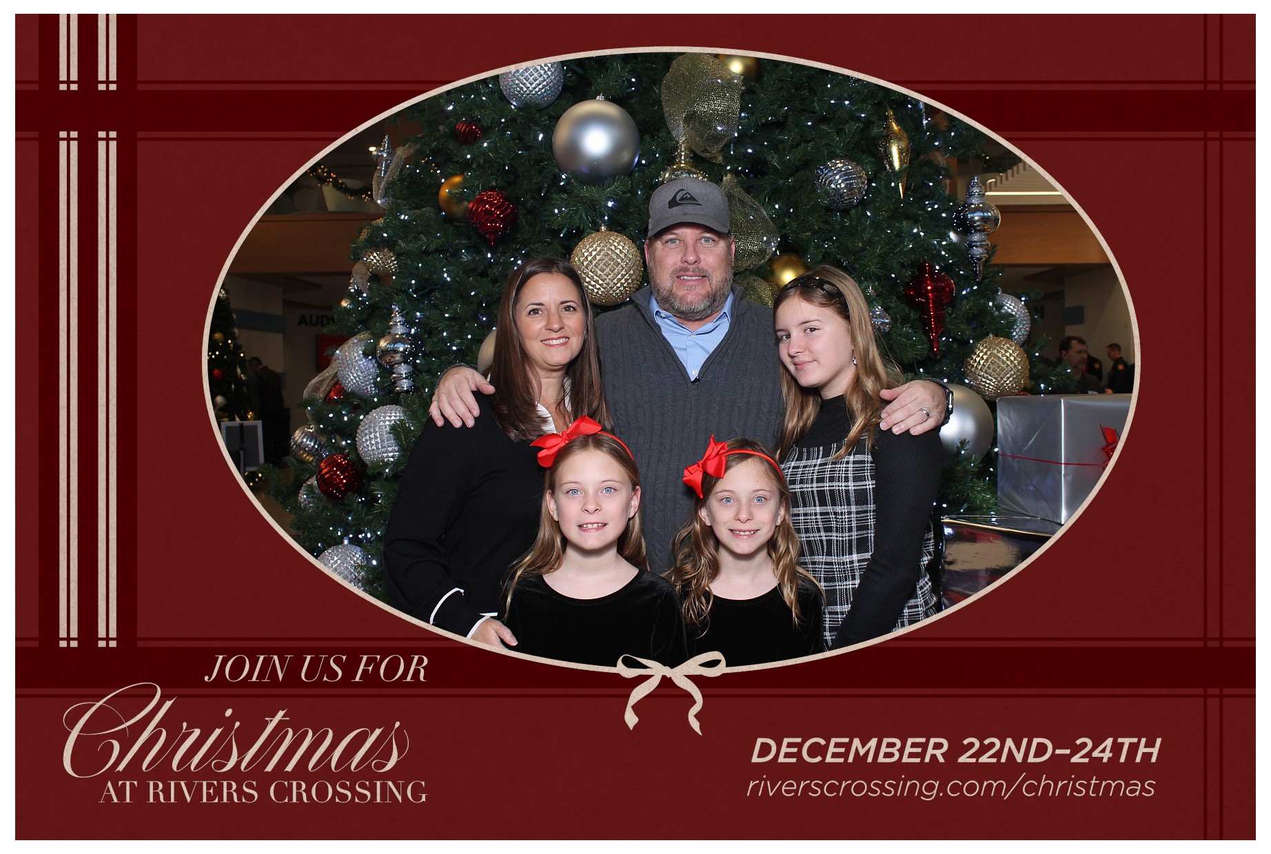 Rivers Crossing Christmas Invite | View more photos from the event at gallery.photoboothcincy.com/u/PhotoBoothCincy/Rivers-Crossing-Christmas-Invite