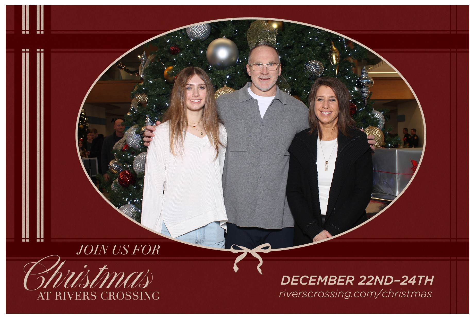 Rivers Crossing Christmas Invite | View more photos from the event at gallery.photoboothcincy.com/u/PhotoBoothCincy/Rivers-Crossing-Christmas-Invite