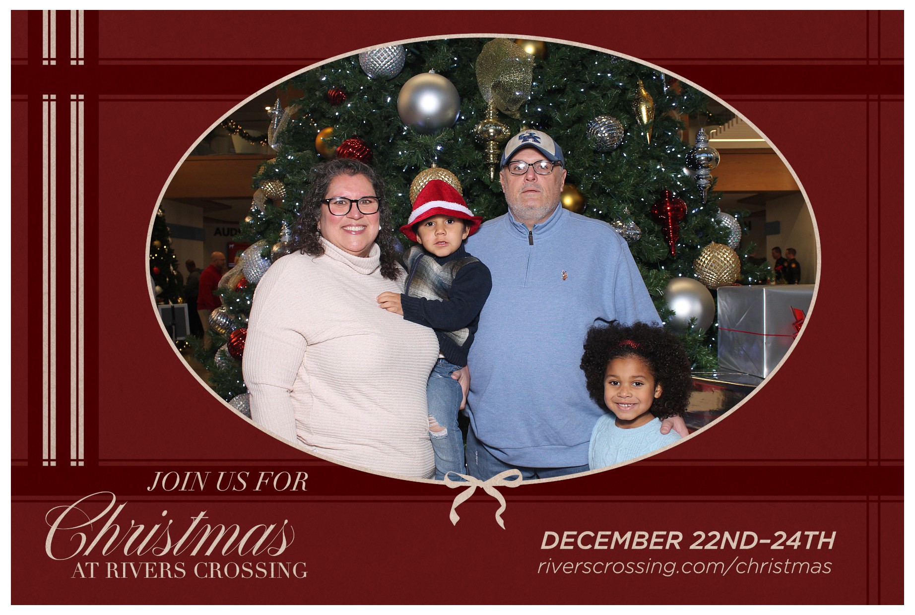 Rivers Crossing Christmas Invite | View more photos from the event at gallery.photoboothcincy.com/u/PhotoBoothCincy/Rivers-Crossing-Christmas-Invite