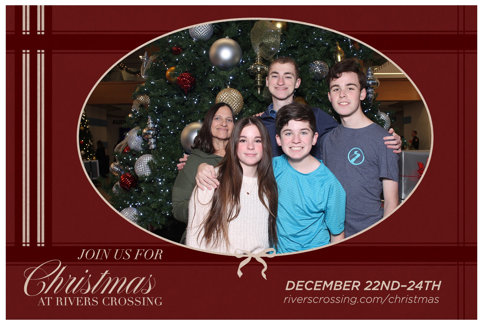 Rivers Crossing Christmas Invite | View more photos from the event at gallery.photoboothcincy.com/u/PhotoBoothCincy/Rivers-Crossing-Christmas-Invite