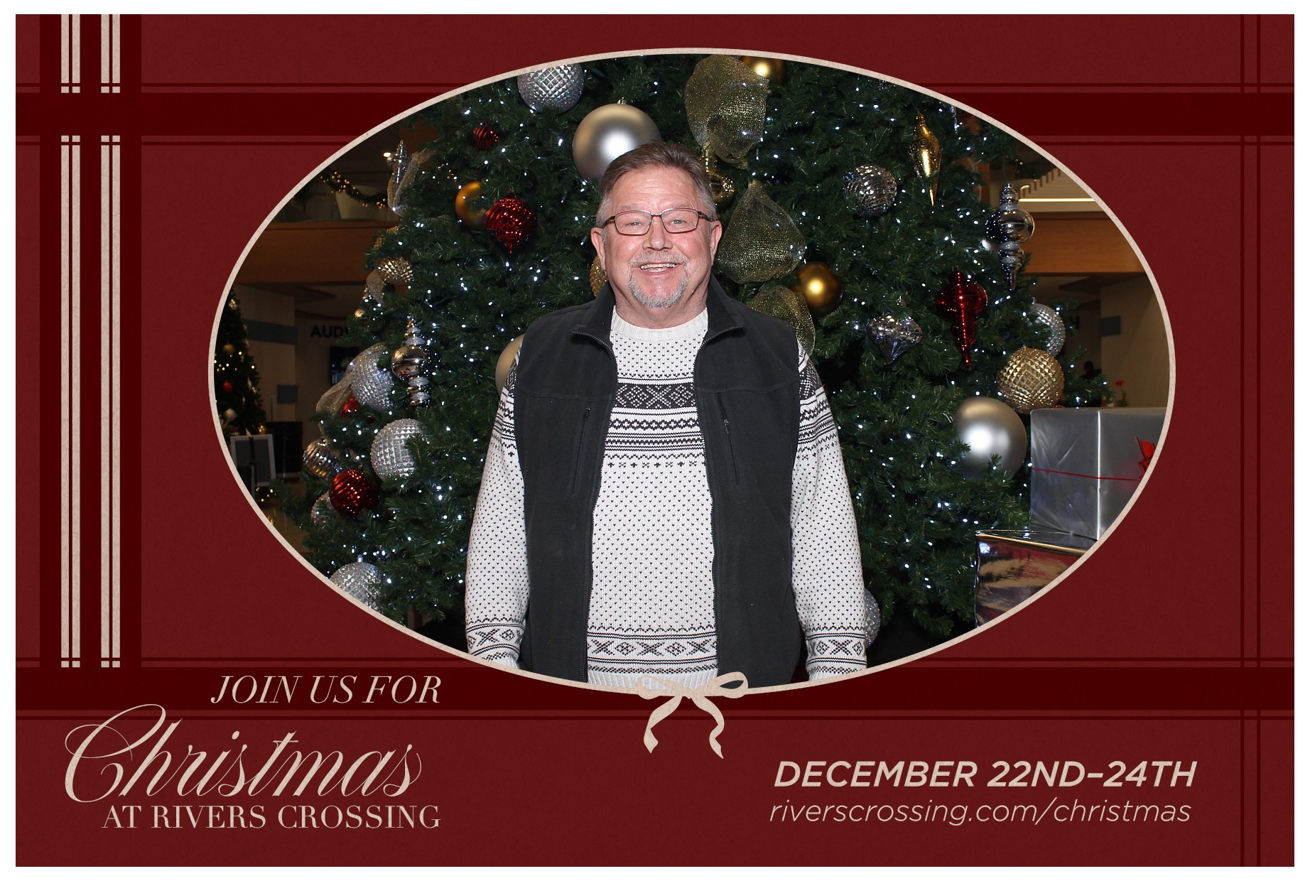 Rivers Crossing Christmas Invite | View more photos from the event at gallery.photoboothcincy.com/u/PhotoBoothCincy/Rivers-Crossing-Christmas-Invite
