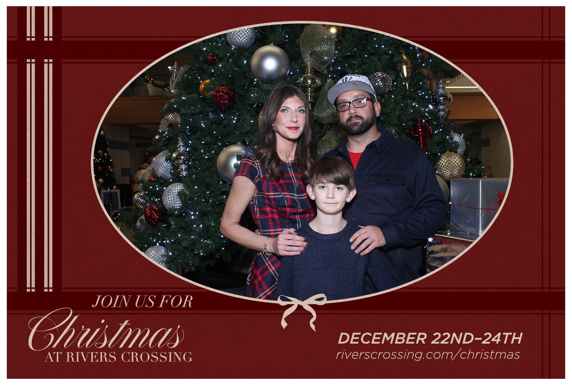 Rivers Crossing Christmas Invite | View more photos from the event at gallery.photoboothcincy.com/u/PhotoBoothCincy/Rivers-Crossing-Christmas-Invite