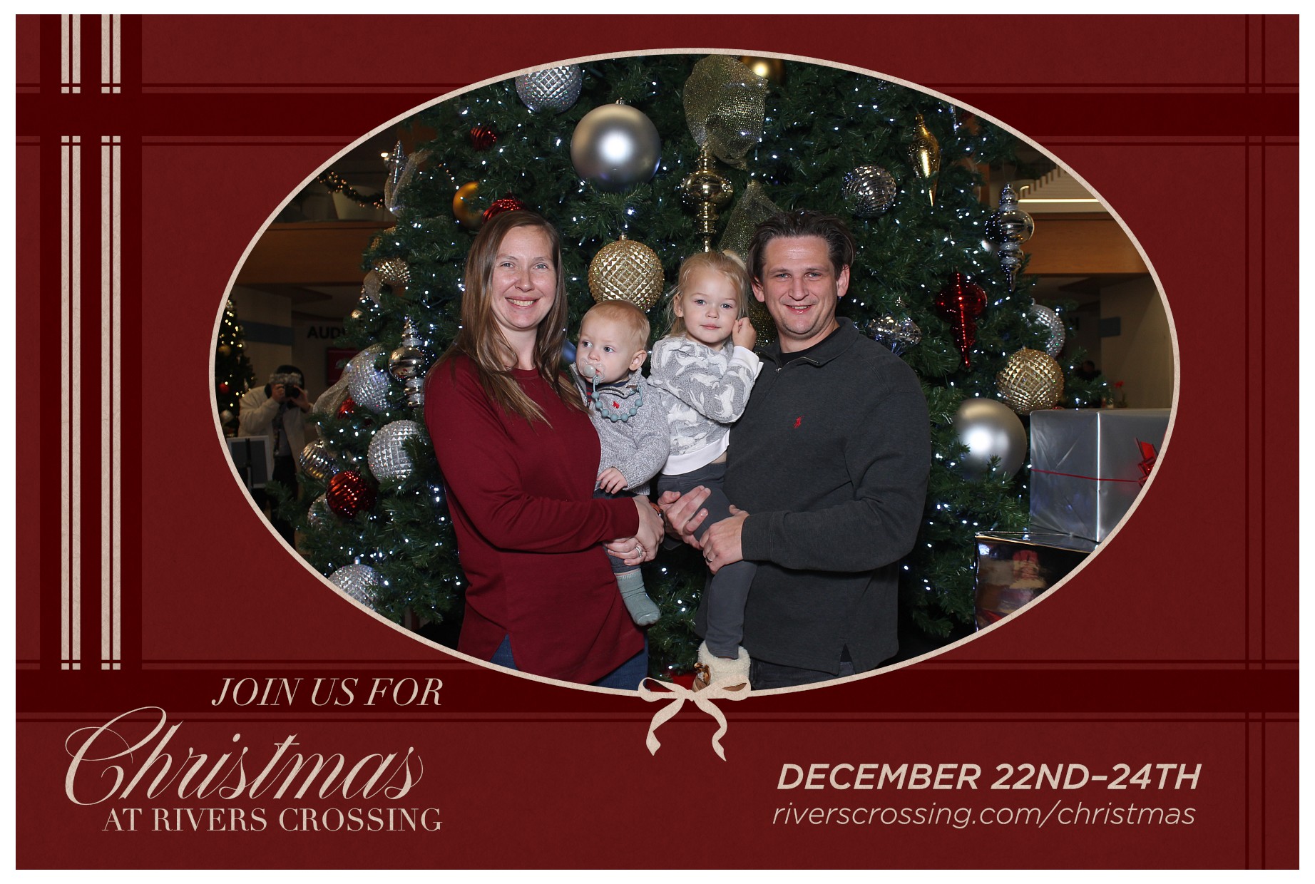 Rivers Crossing Christmas Invite | View more photos from the event at gallery.photoboothcincy.com/u/PhotoBoothCincy/Rivers-Crossing-Christmas-Invite