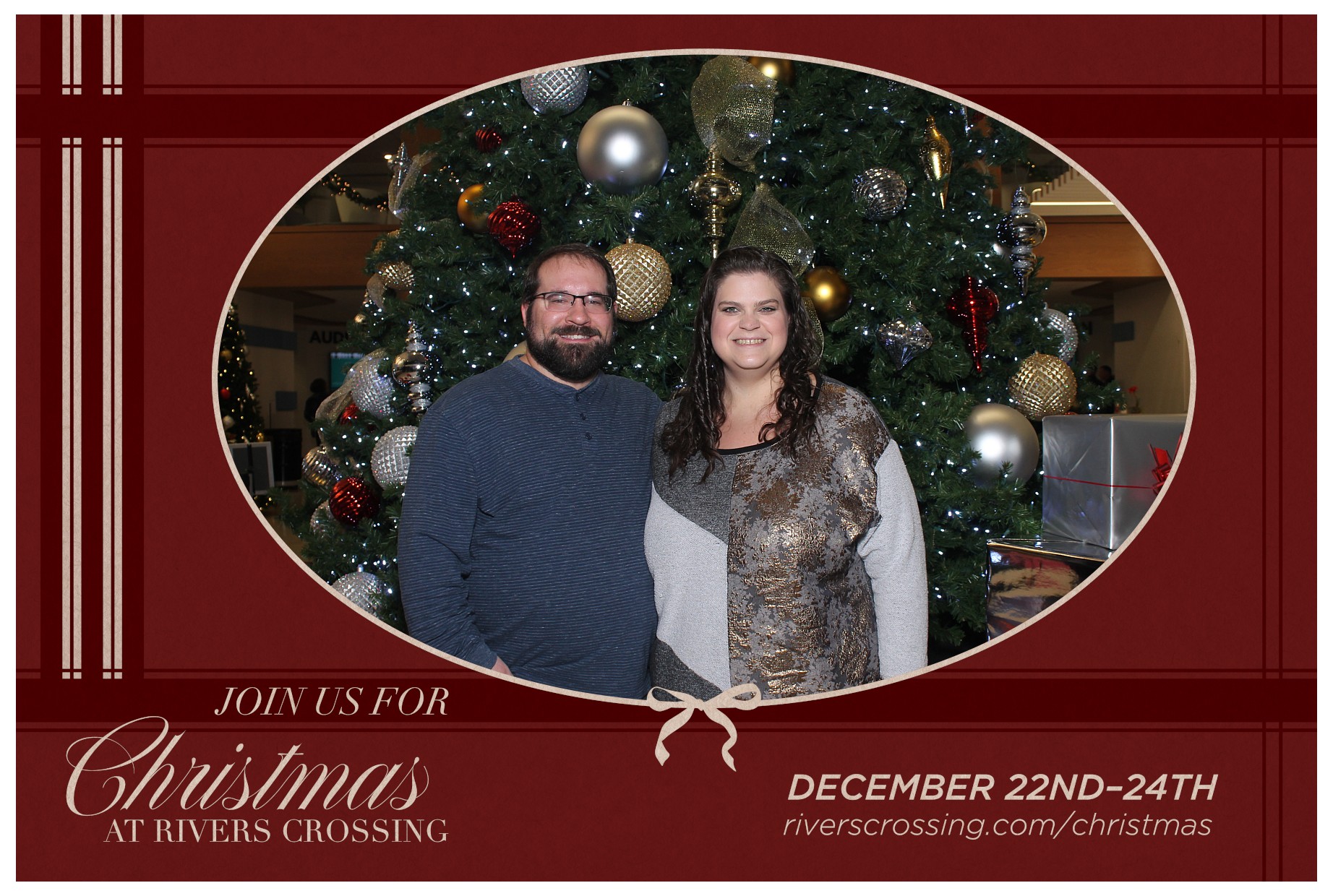 Rivers Crossing Christmas Invite | View more photos from the event at gallery.photoboothcincy.com/u/PhotoBoothCincy/Rivers-Crossing-Christmas-Invite