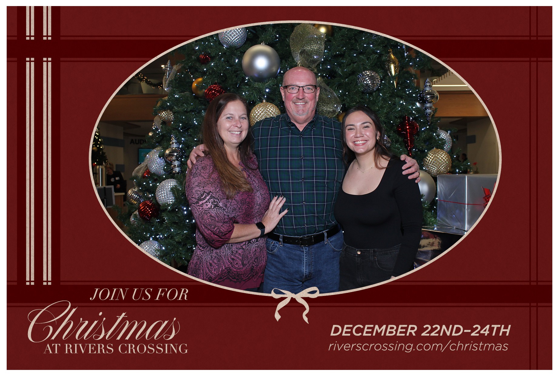 Rivers Crossing Christmas Invite | View more photos from the event at gallery.photoboothcincy.com/u/PhotoBoothCincy/Rivers-Crossing-Christmas-Invite