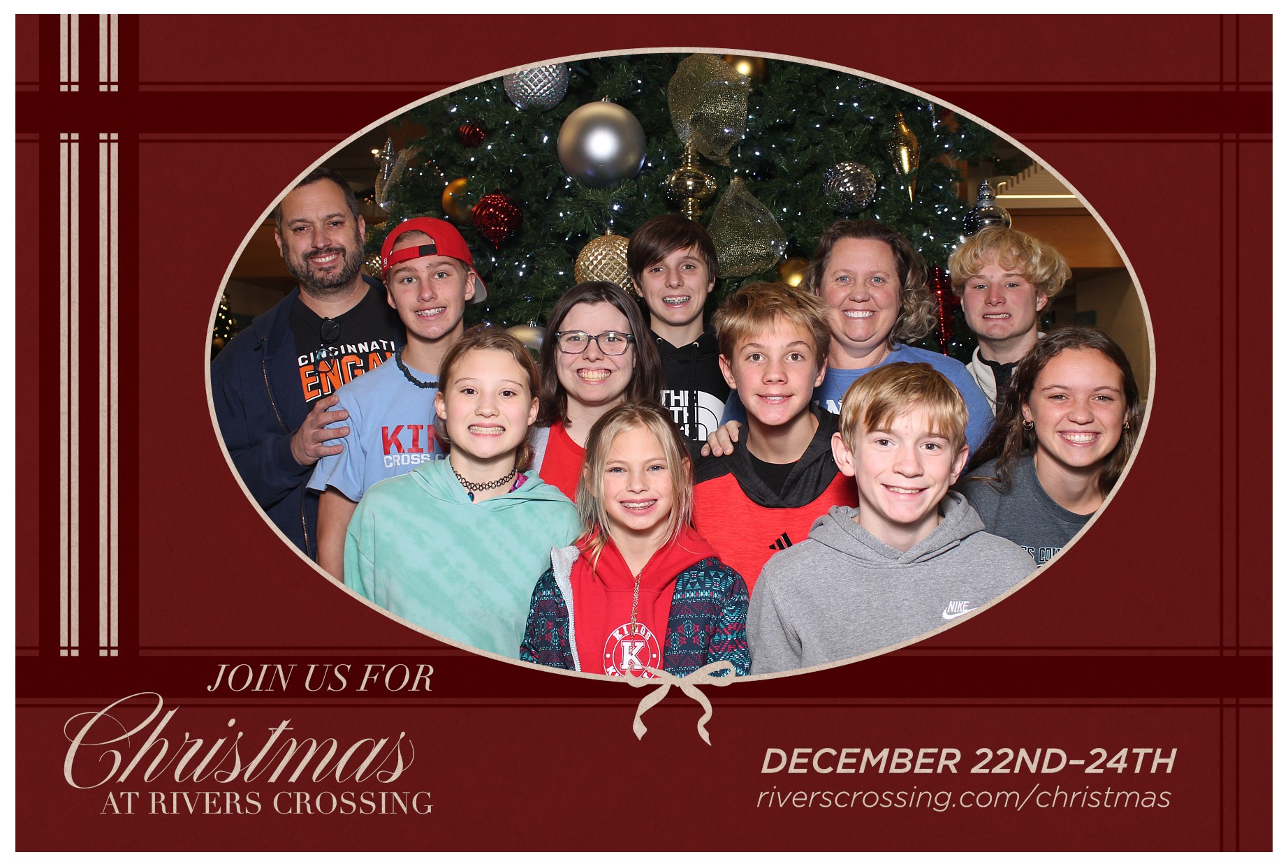 Rivers Crossing Christmas Invite | View more photos from the event at gallery.photoboothcincy.com/u/PhotoBoothCincy/Rivers-Crossing-Christmas-Invite
