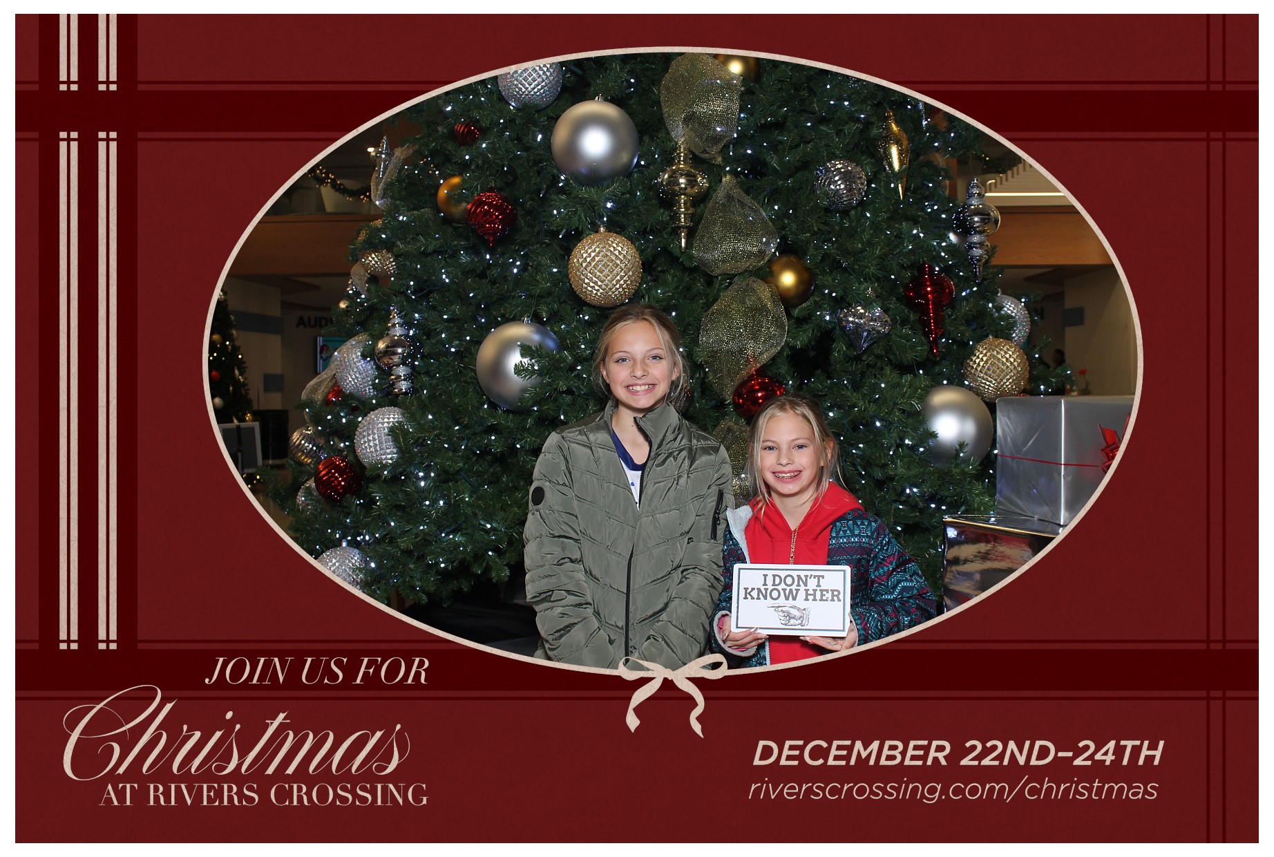 Rivers Crossing Christmas Invite | View more photos from the event at gallery.photoboothcincy.com/u/PhotoBoothCincy/Rivers-Crossing-Christmas-Invite