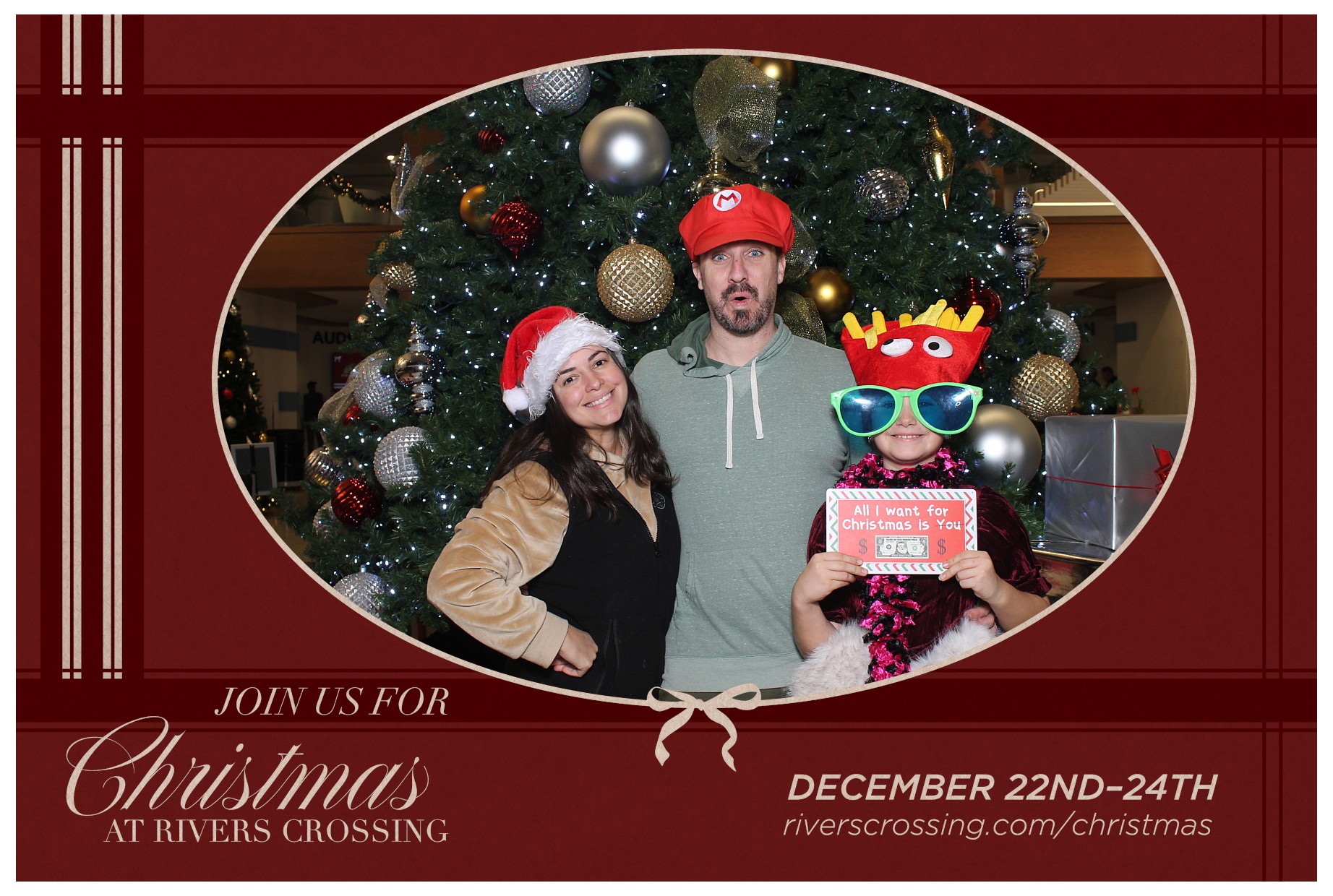 Rivers Crossing Christmas Invite | View more photos from the event at gallery.photoboothcincy.com/u/PhotoBoothCincy/Rivers-Crossing-Christmas-Invite