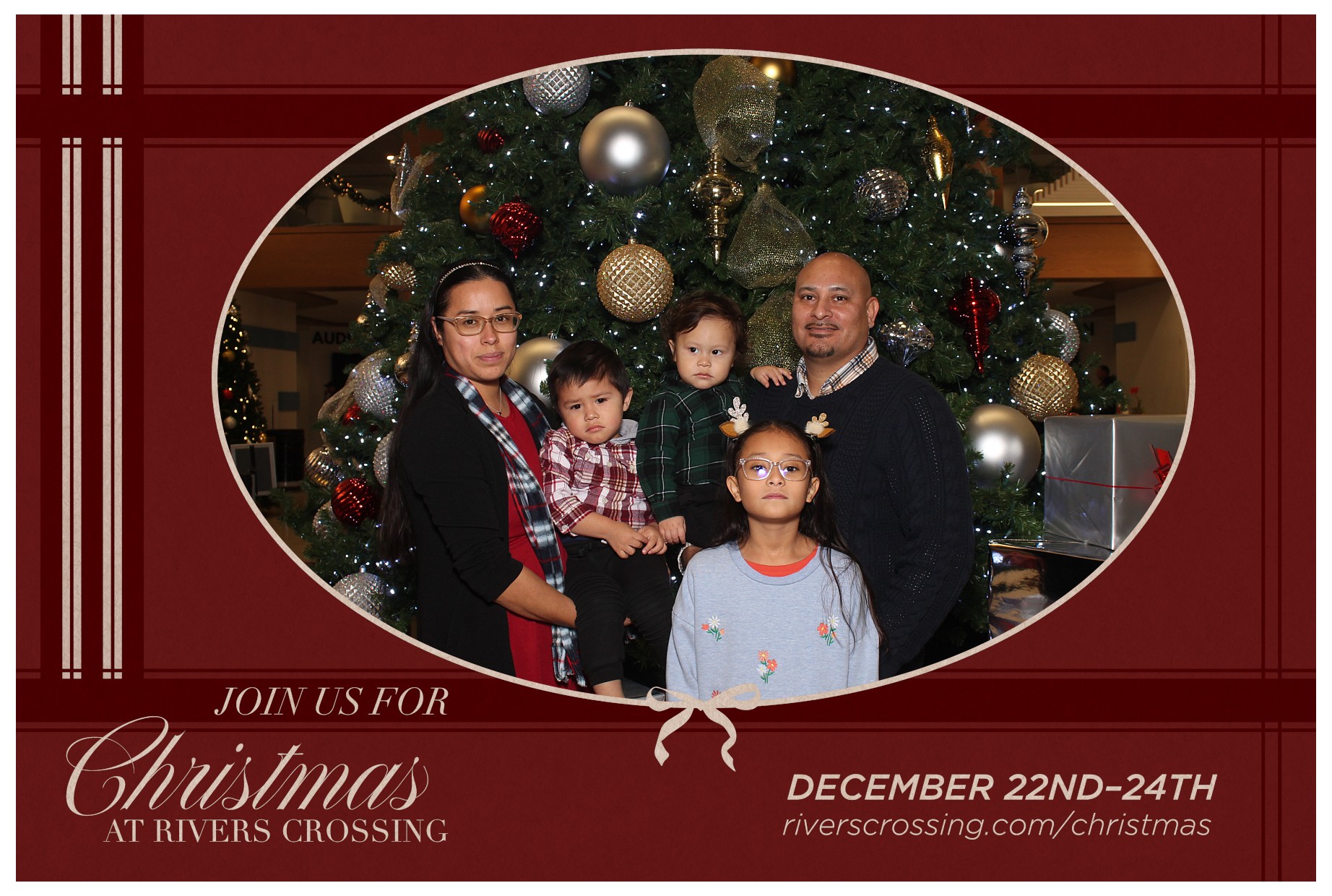 Rivers Crossing Christmas Invite | View more photos from the event at gallery.photoboothcincy.com/u/PhotoBoothCincy/Rivers-Crossing-Christmas-Invite