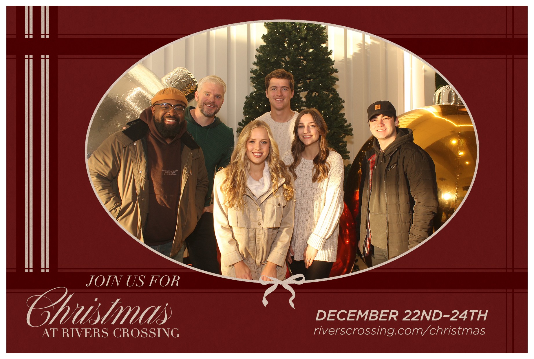 Rivers Crossing Christmas Invite | View more photos from the event at gallery.photoboothcincy.com/u/PhotoBoothCincy/Rivers-Crossing-Christmas-Invite