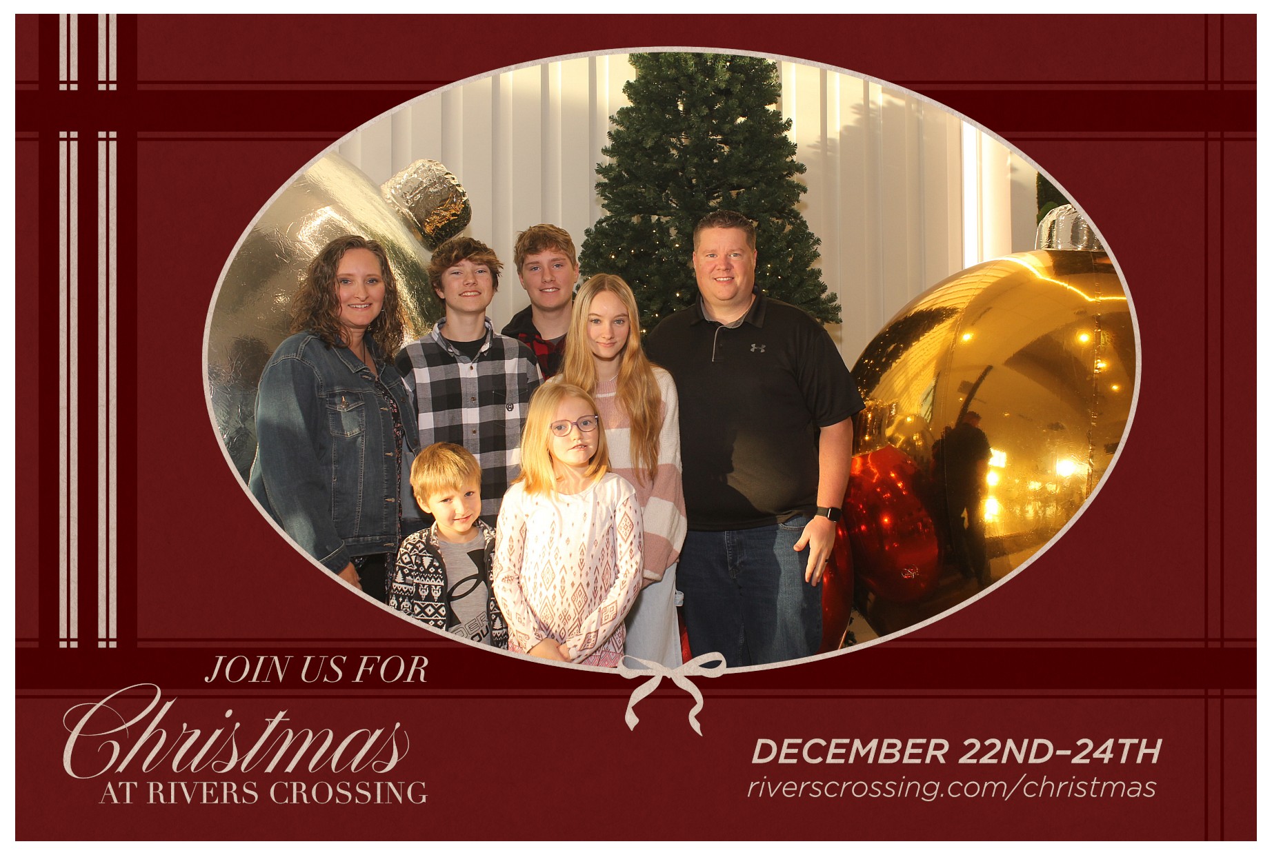 Rivers Crossing Christmas Invite | View more photos from the event at gallery.photoboothcincy.com/u/PhotoBoothCincy/Rivers-Crossing-Christmas-Invite