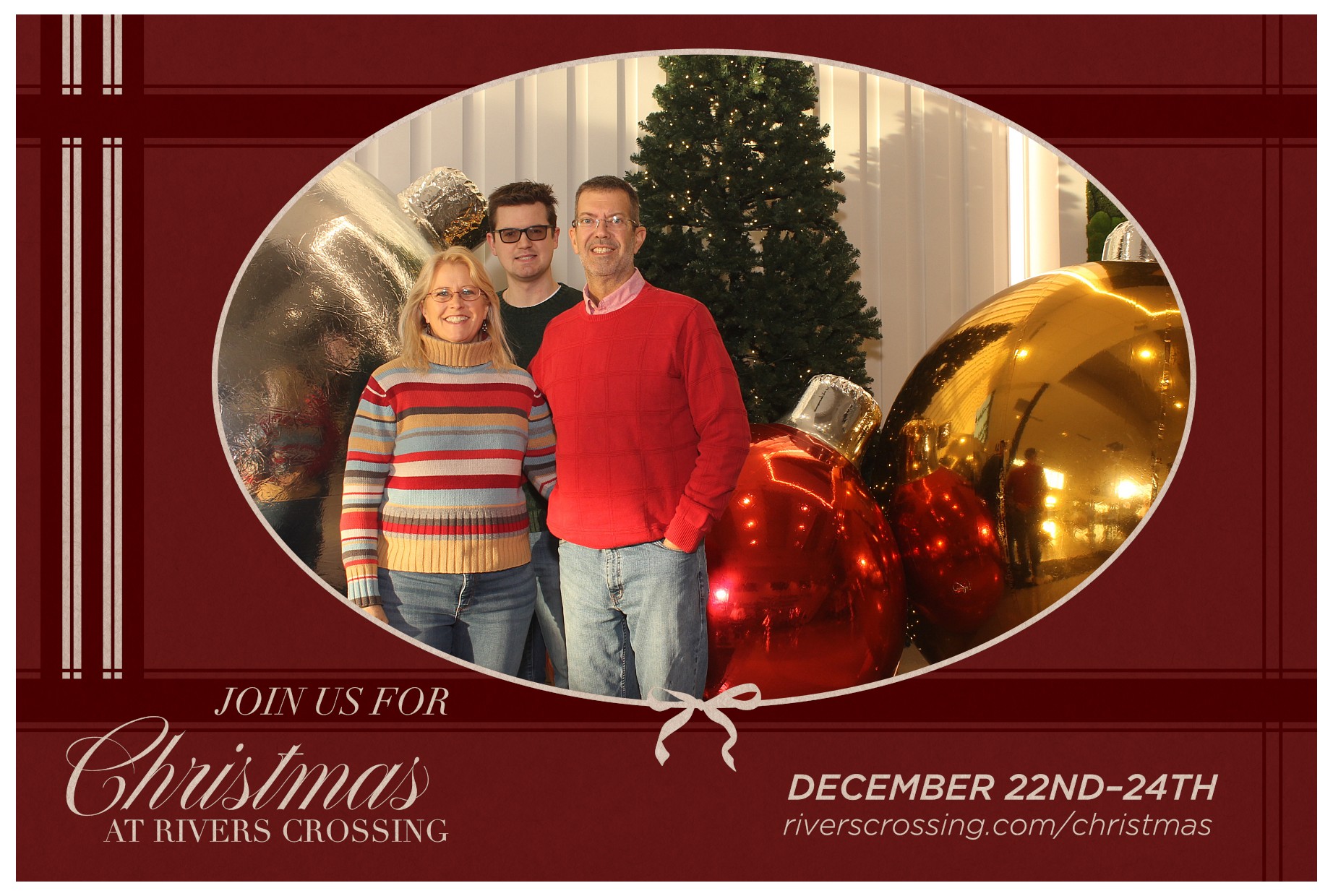 Rivers Crossing Christmas Invite | View more photos from the event at gallery.photoboothcincy.com/u/PhotoBoothCincy/Rivers-Crossing-Christmas-Invite