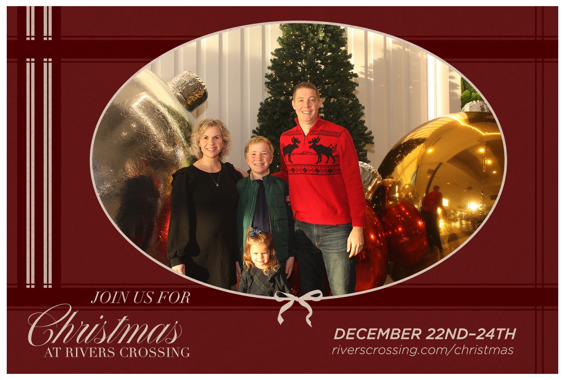 Rivers Crossing Christmas Invite | View more photos from the event at gallery.photoboothcincy.com/u/PhotoBoothCincy/Rivers-Crossing-Christmas-Invite