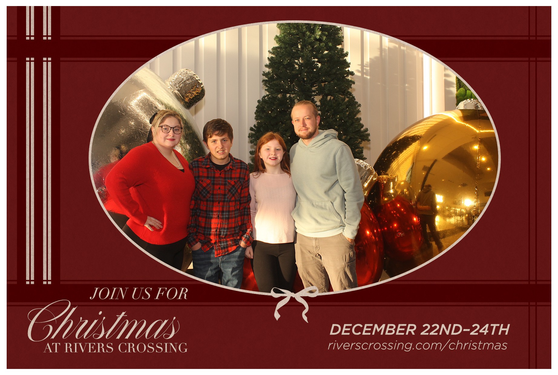 Rivers Crossing Christmas Invite | View more photos from the event at gallery.photoboothcincy.com/u/PhotoBoothCincy/Rivers-Crossing-Christmas-Invite