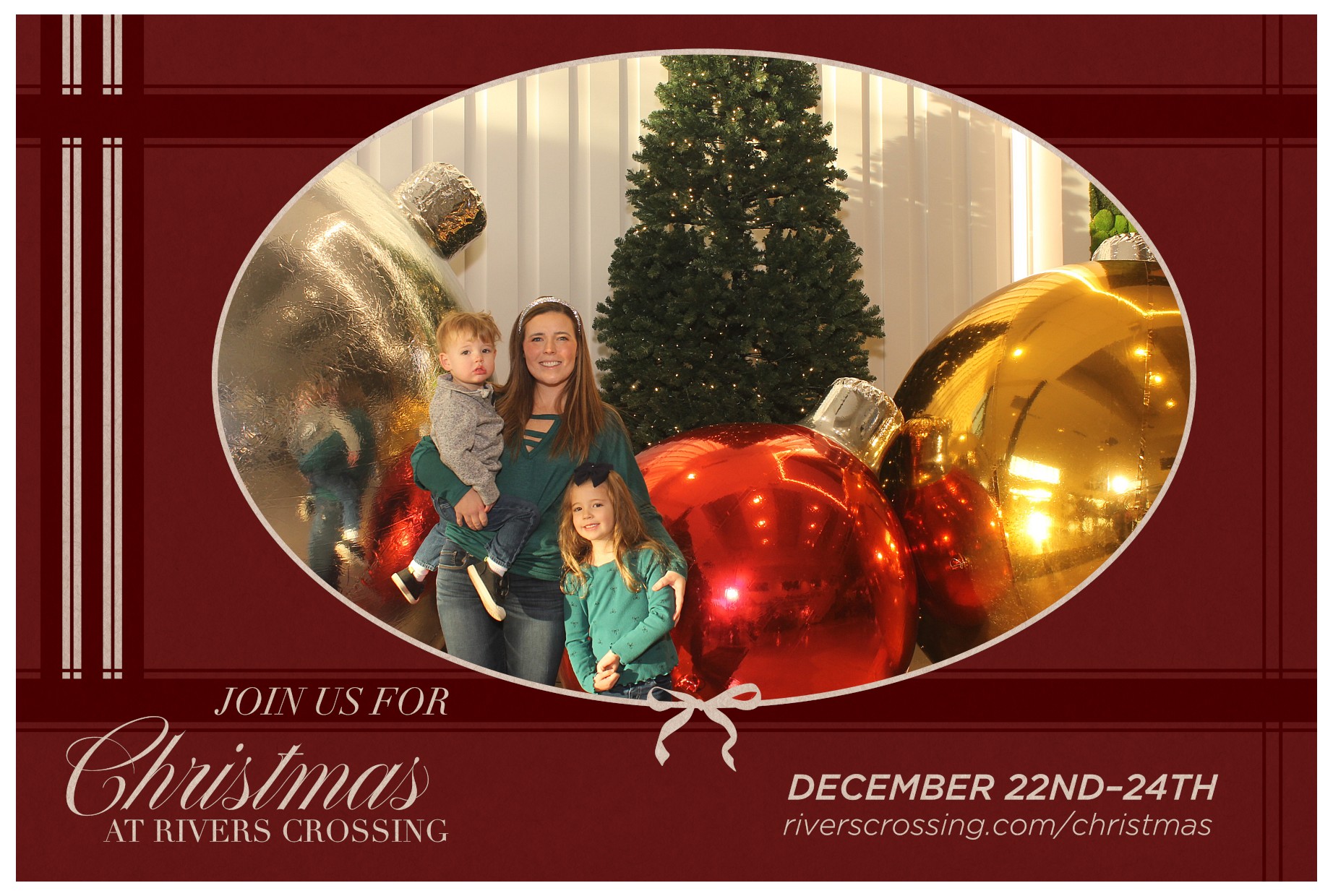 Rivers Crossing Christmas Invite | View more photos from the event at gallery.photoboothcincy.com/u/PhotoBoothCincy/Rivers-Crossing-Christmas-Invite