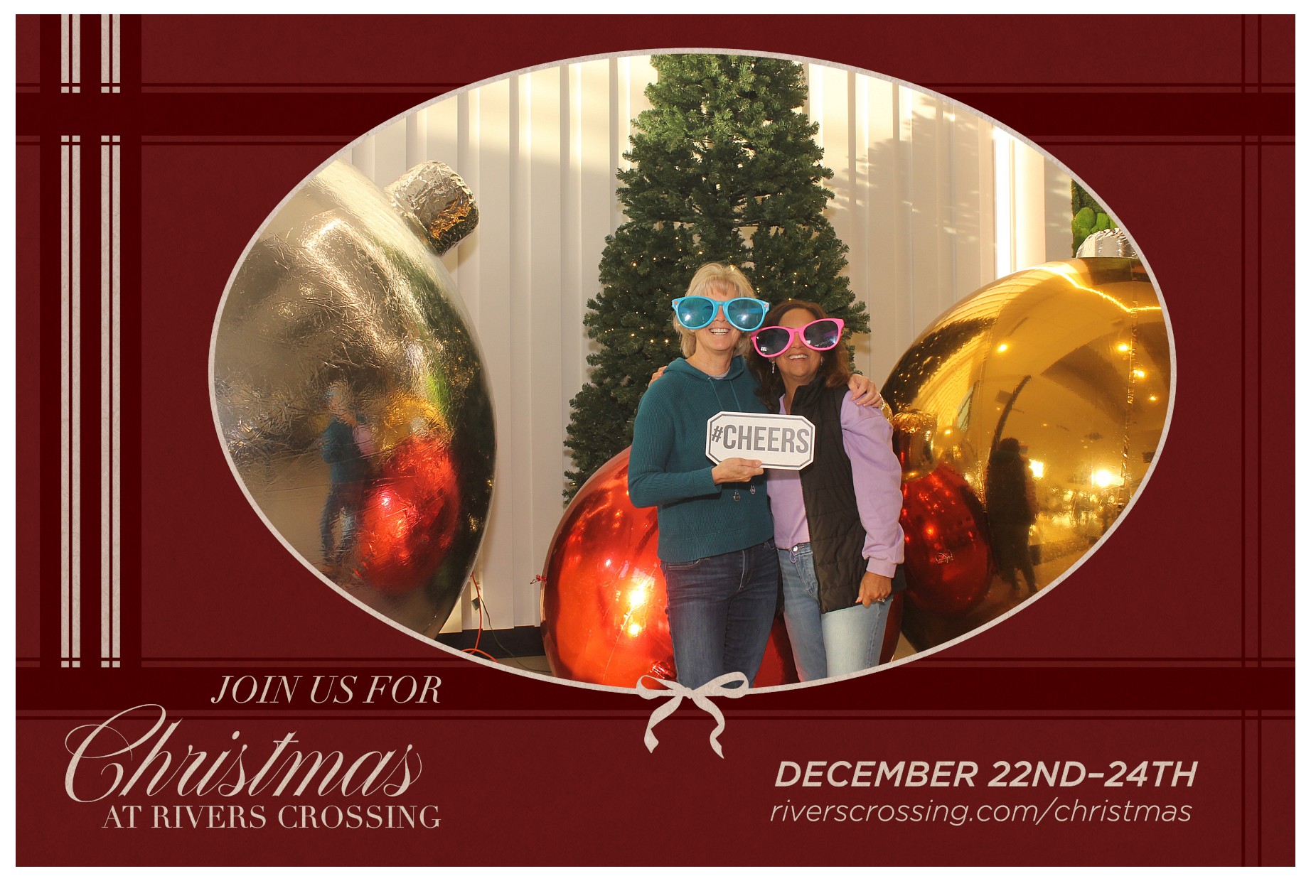 Rivers Crossing Christmas Invite | View more photos from the event at gallery.photoboothcincy.com/u/PhotoBoothCincy/Rivers-Crossing-Christmas-Invite