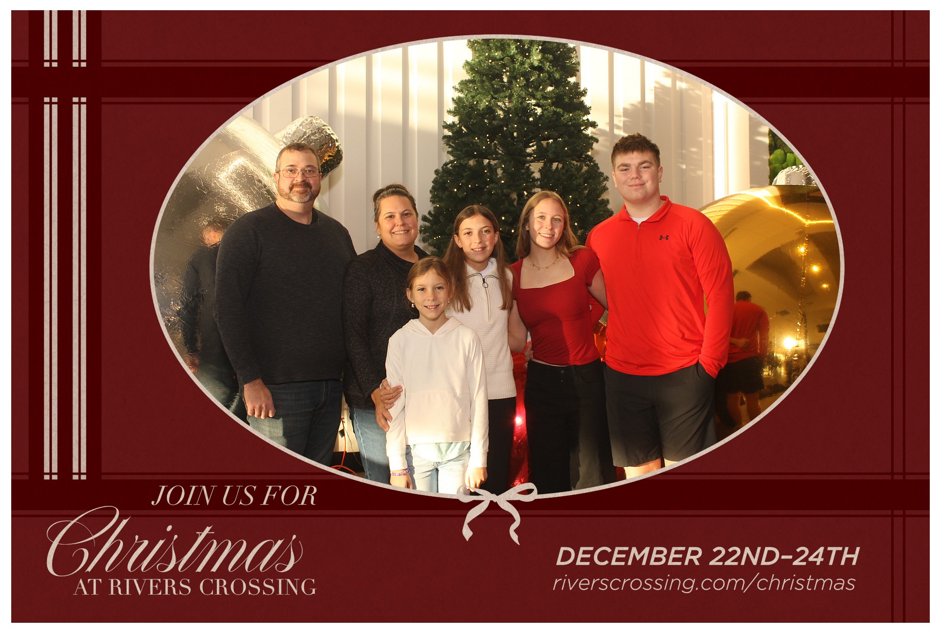 Rivers Crossing Christmas Invite | View more photos from the event at gallery.photoboothcincy.com/u/PhotoBoothCincy/Rivers-Crossing-Christmas-Invite