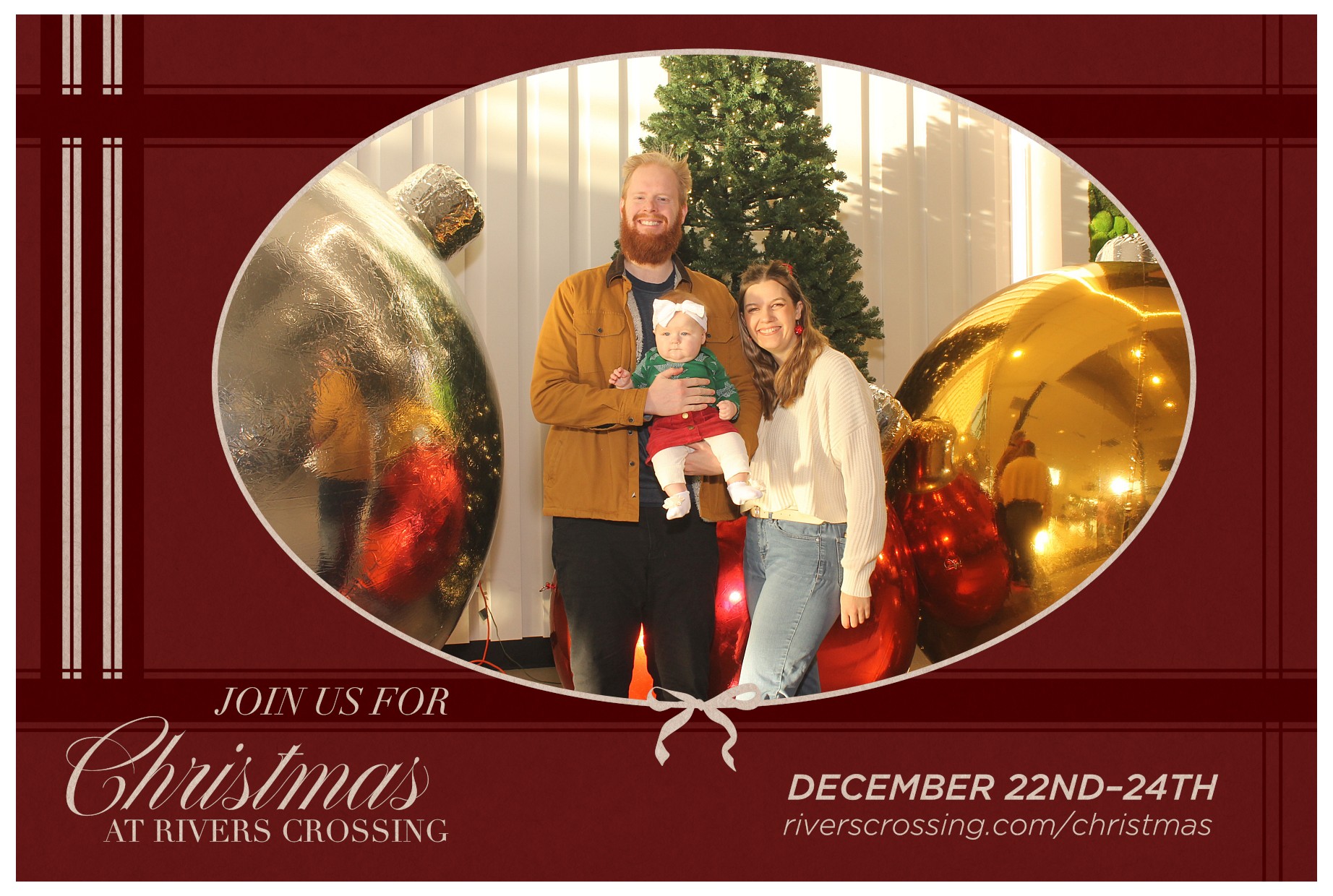 Rivers Crossing Christmas Invite | View more photos from the event at gallery.photoboothcincy.com/u/PhotoBoothCincy/Rivers-Crossing-Christmas-Invite