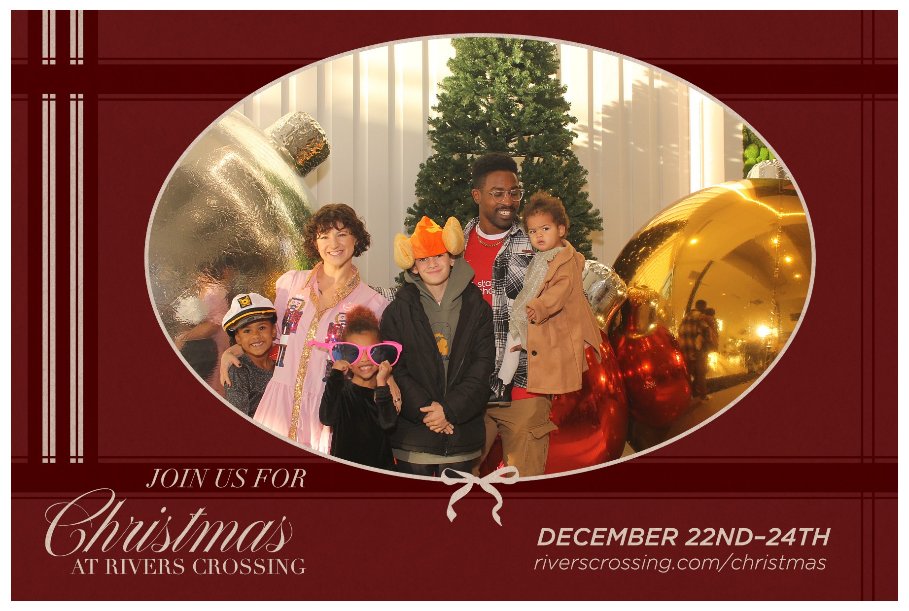 Rivers Crossing Christmas Invite | View more photos from the event at gallery.photoboothcincy.com/u/PhotoBoothCincy/Rivers-Crossing-Christmas-Invite