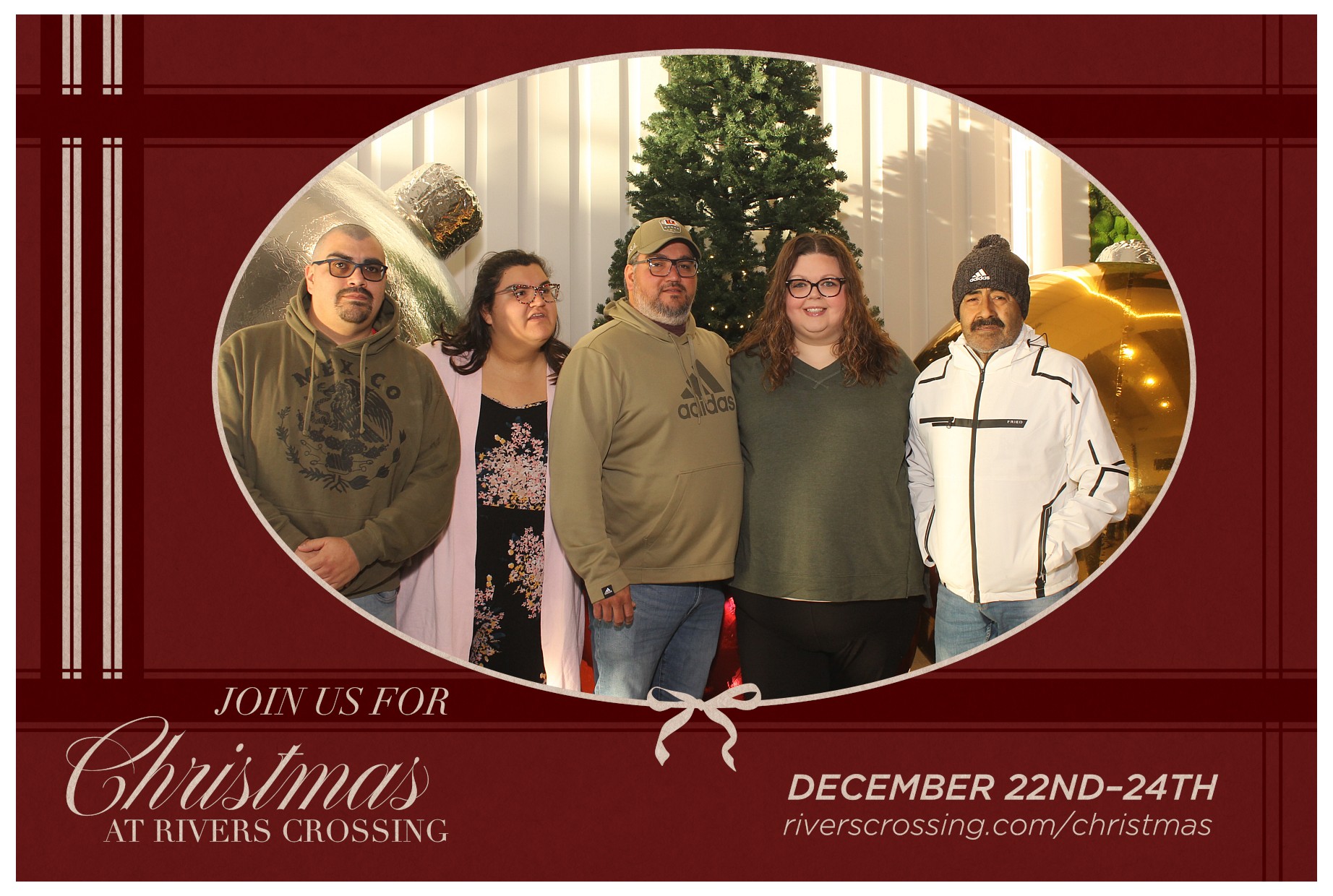 Rivers Crossing Christmas Invite | View more photos from the event at gallery.photoboothcincy.com/u/PhotoBoothCincy/Rivers-Crossing-Christmas-Invite