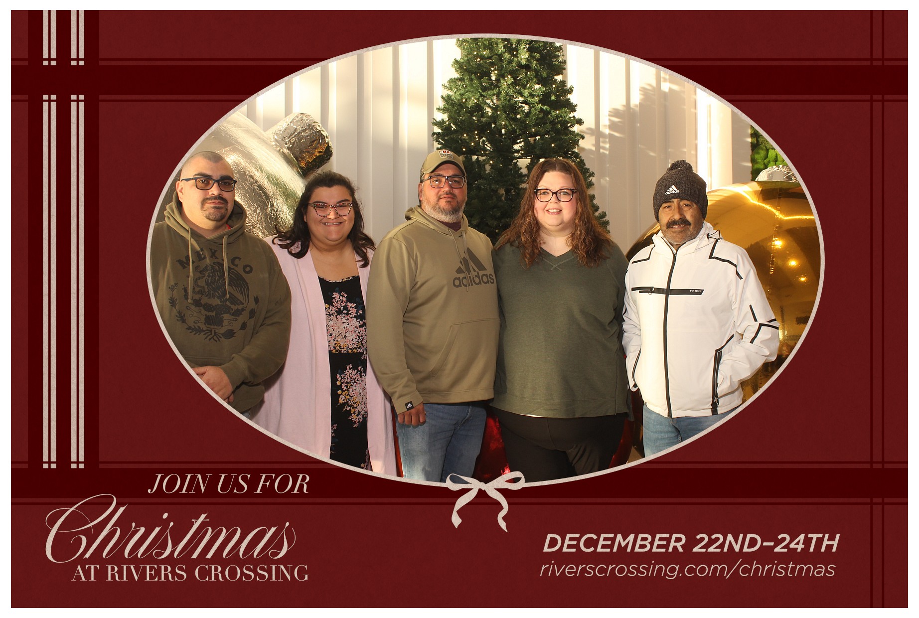 Rivers Crossing Christmas Invite | View more photos from the event at gallery.photoboothcincy.com/u/PhotoBoothCincy/Rivers-Crossing-Christmas-Invite