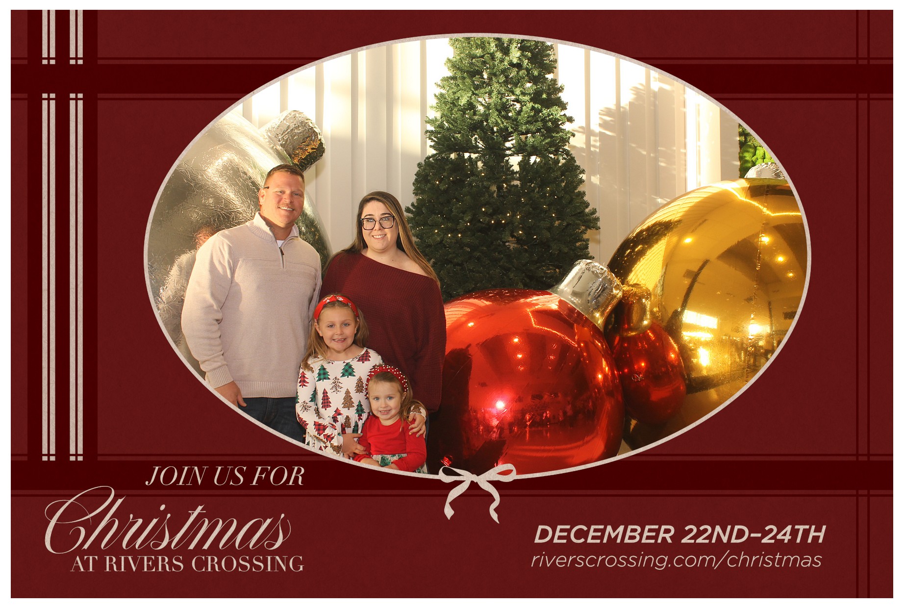 Rivers Crossing Christmas Invite | View more photos from the event at gallery.photoboothcincy.com/u/PhotoBoothCincy/Rivers-Crossing-Christmas-Invite