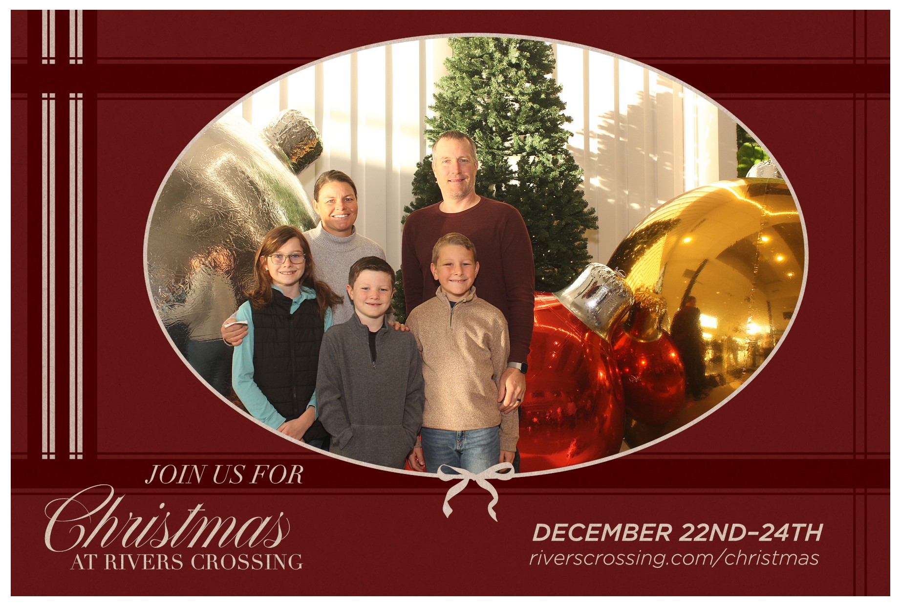 Rivers Crossing Christmas Invite | View more photos from the event at gallery.photoboothcincy.com/u/PhotoBoothCincy/Rivers-Crossing-Christmas-Invite