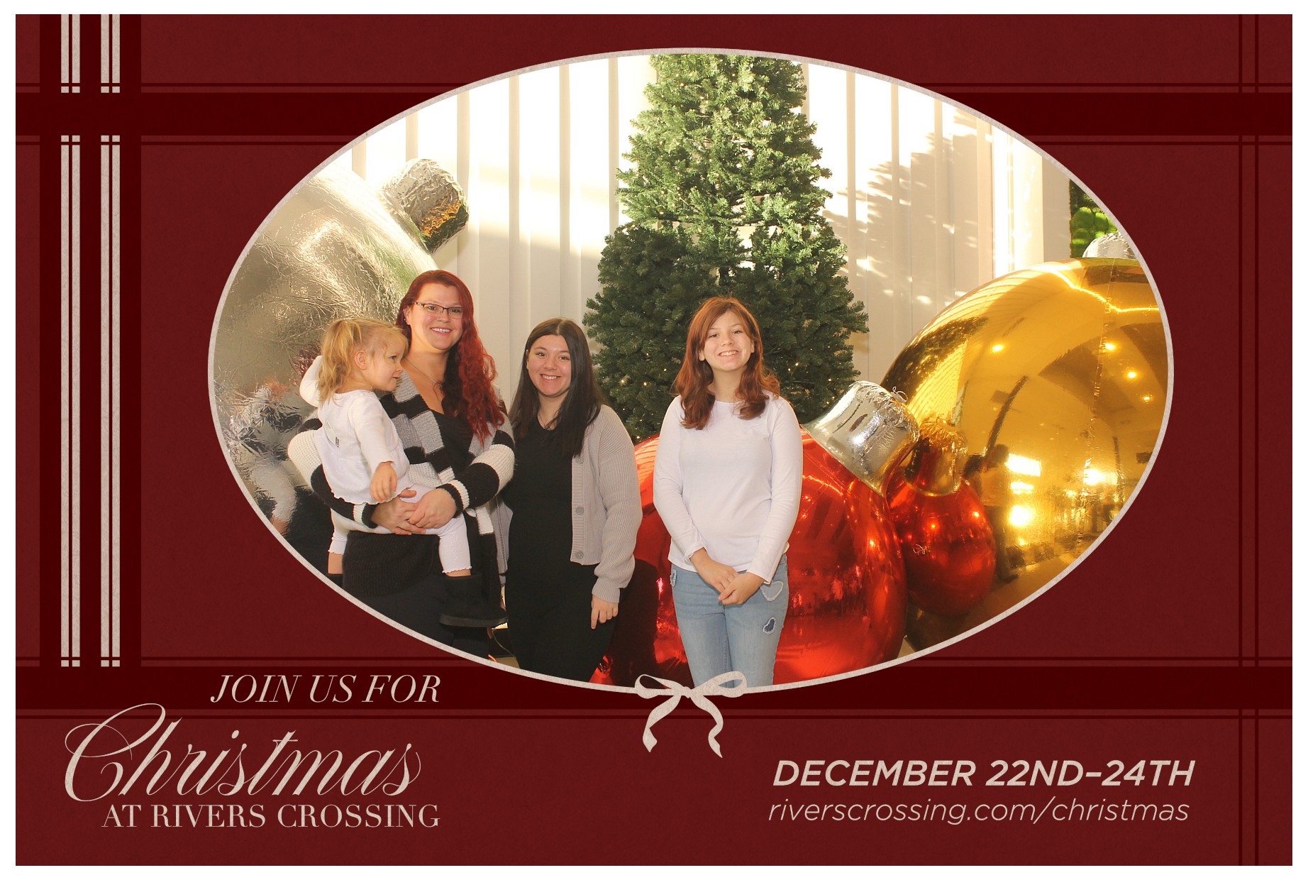 Rivers Crossing Christmas Invite | View more photos from the event at gallery.photoboothcincy.com/u/PhotoBoothCincy/Rivers-Crossing-Christmas-Invite