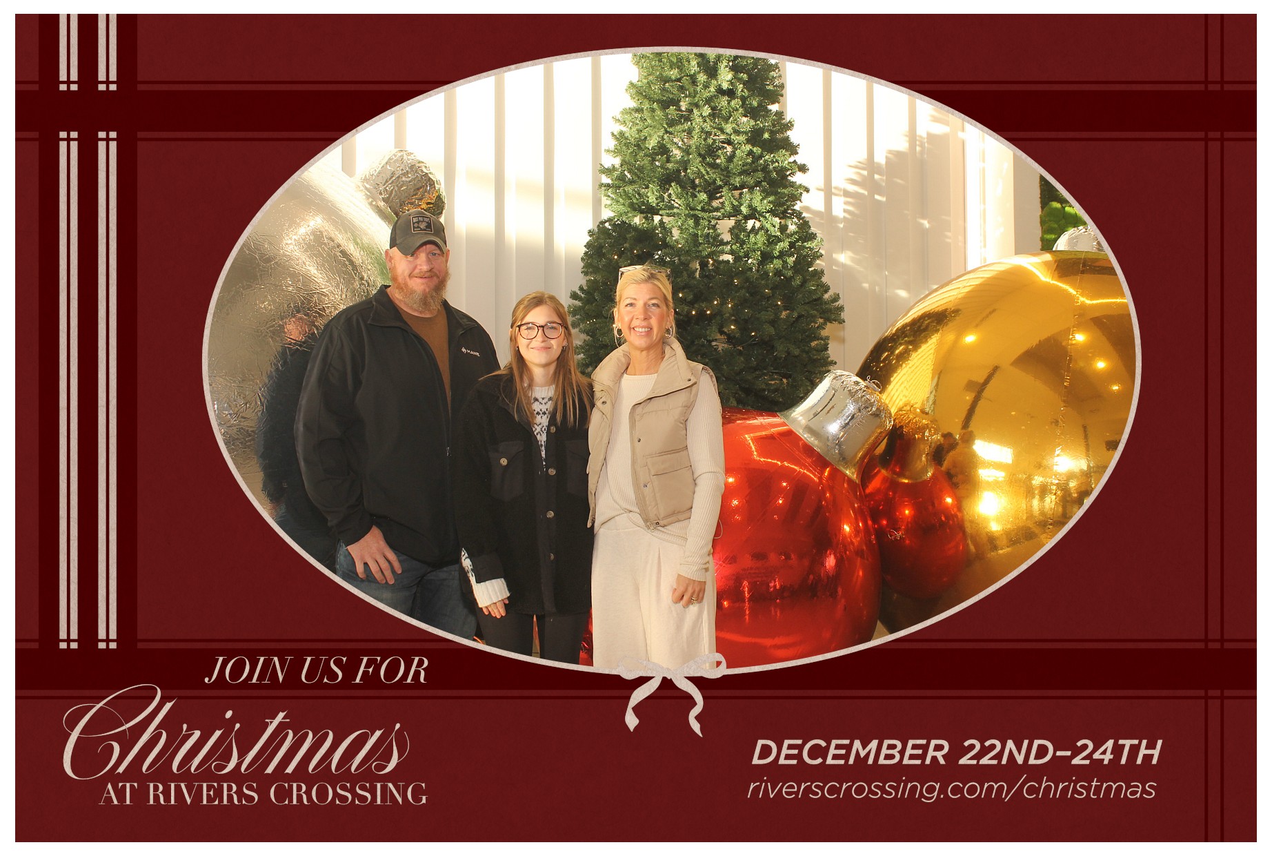 Rivers Crossing Christmas Invite | View more photos from the event at gallery.photoboothcincy.com/u/PhotoBoothCincy/Rivers-Crossing-Christmas-Invite