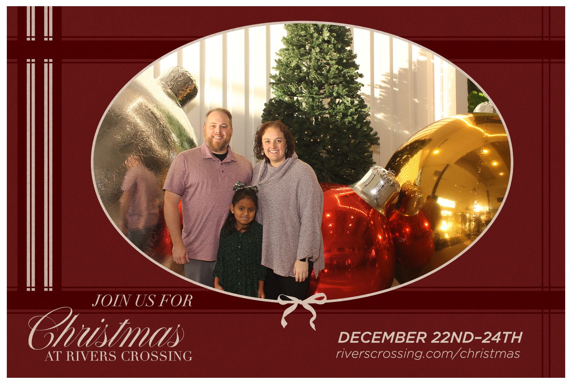 Rivers Crossing Christmas Invite | View more photos from the event at gallery.photoboothcincy.com/u/PhotoBoothCincy/Rivers-Crossing-Christmas-Invite
