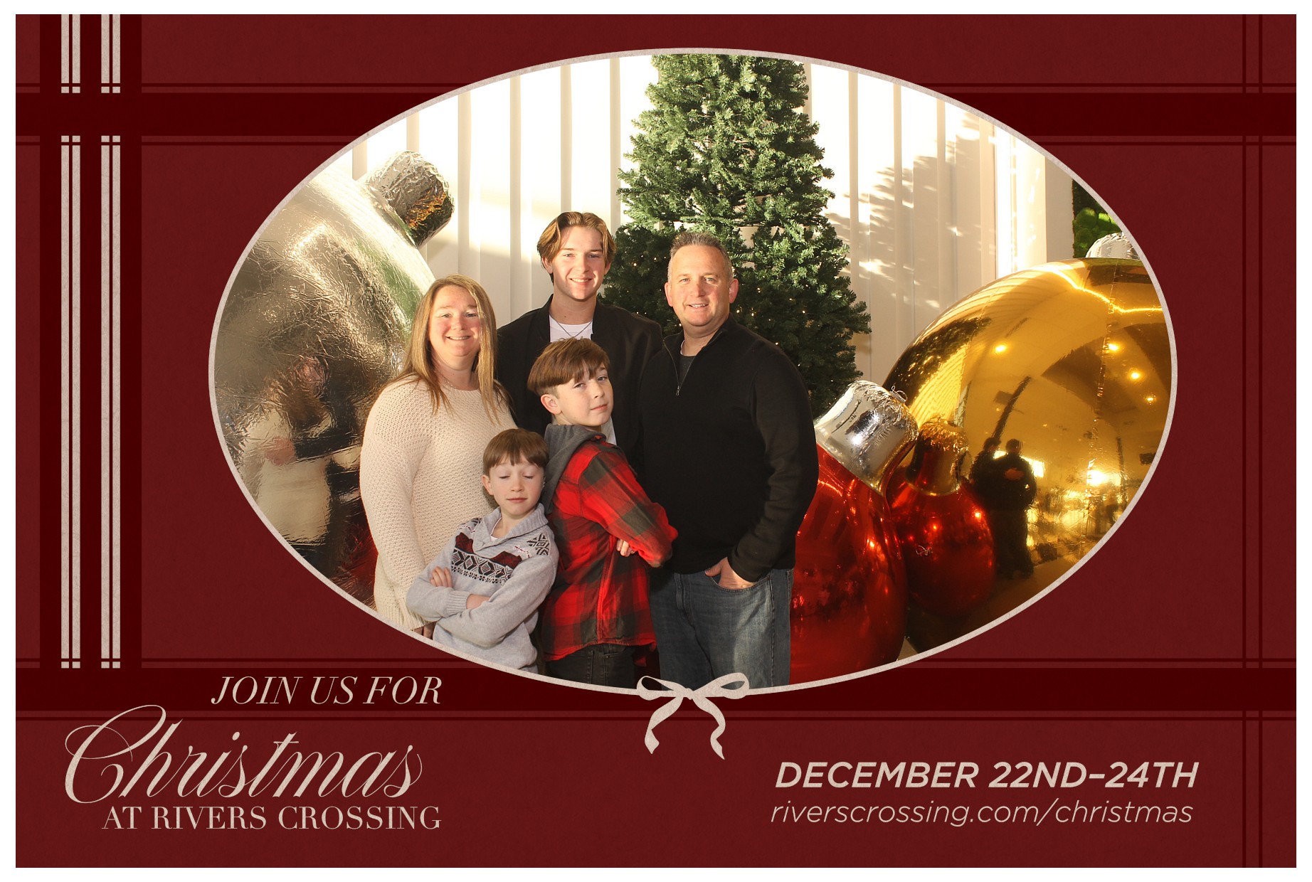 Rivers Crossing Christmas Invite | View more photos from the event at gallery.photoboothcincy.com/u/PhotoBoothCincy/Rivers-Crossing-Christmas-Invite