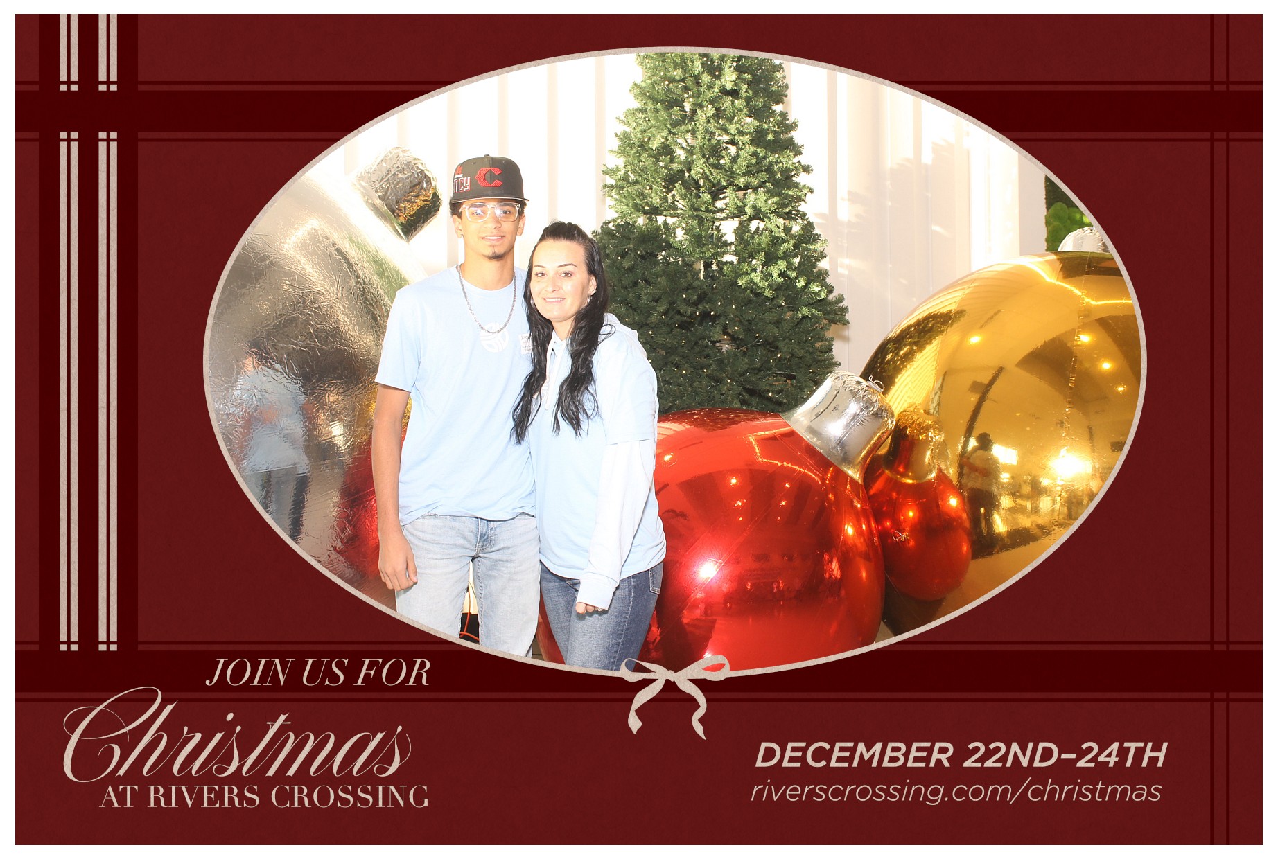 Rivers Crossing Christmas Invite | View more photos from the event at gallery.photoboothcincy.com/u/PhotoBoothCincy/Rivers-Crossing-Christmas-Invite