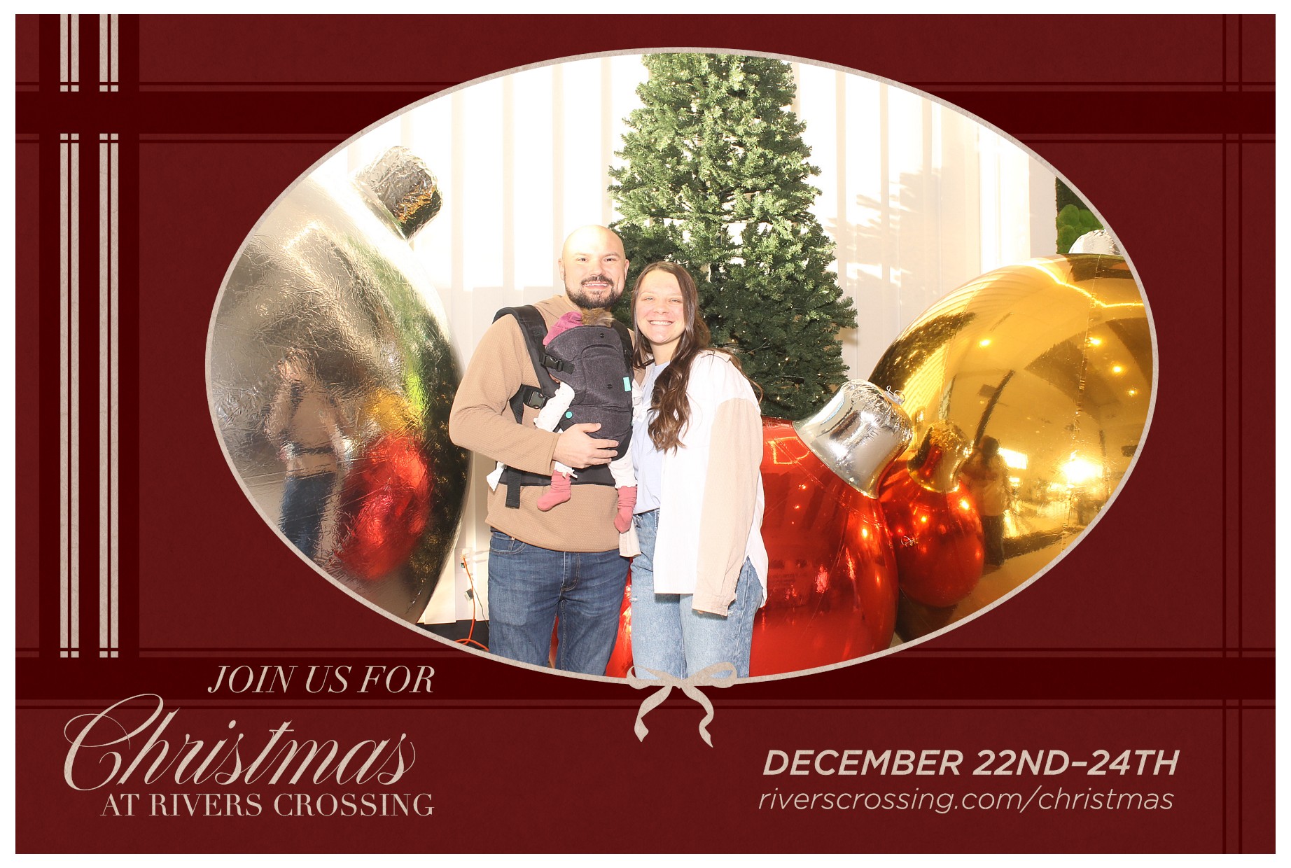 Rivers Crossing Christmas Invite | View more photos from the event at gallery.photoboothcincy.com/u/PhotoBoothCincy/Rivers-Crossing-Christmas-Invite