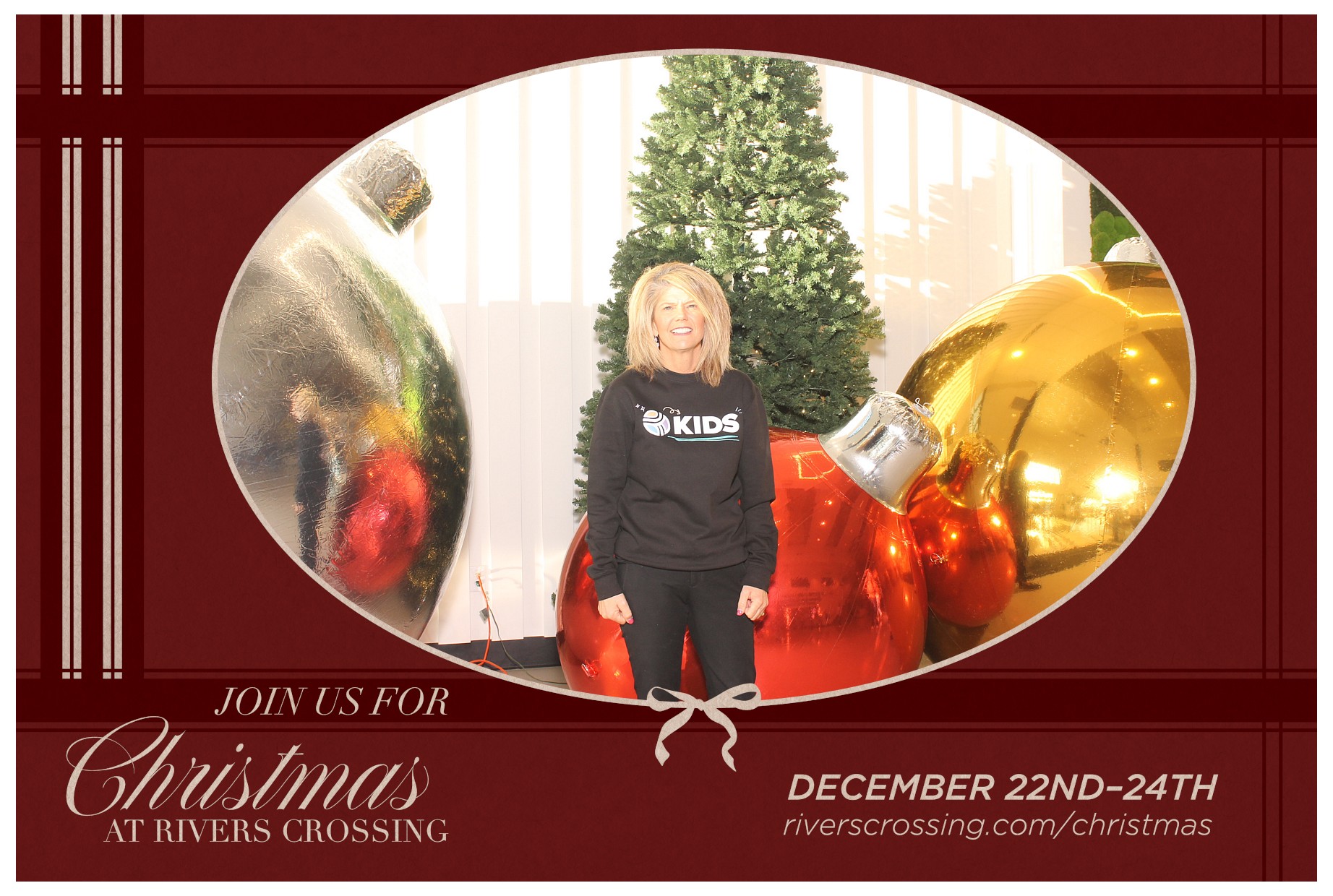 Rivers Crossing Christmas Invite | View more photos from the event at gallery.photoboothcincy.com/u/PhotoBoothCincy/Rivers-Crossing-Christmas-Invite