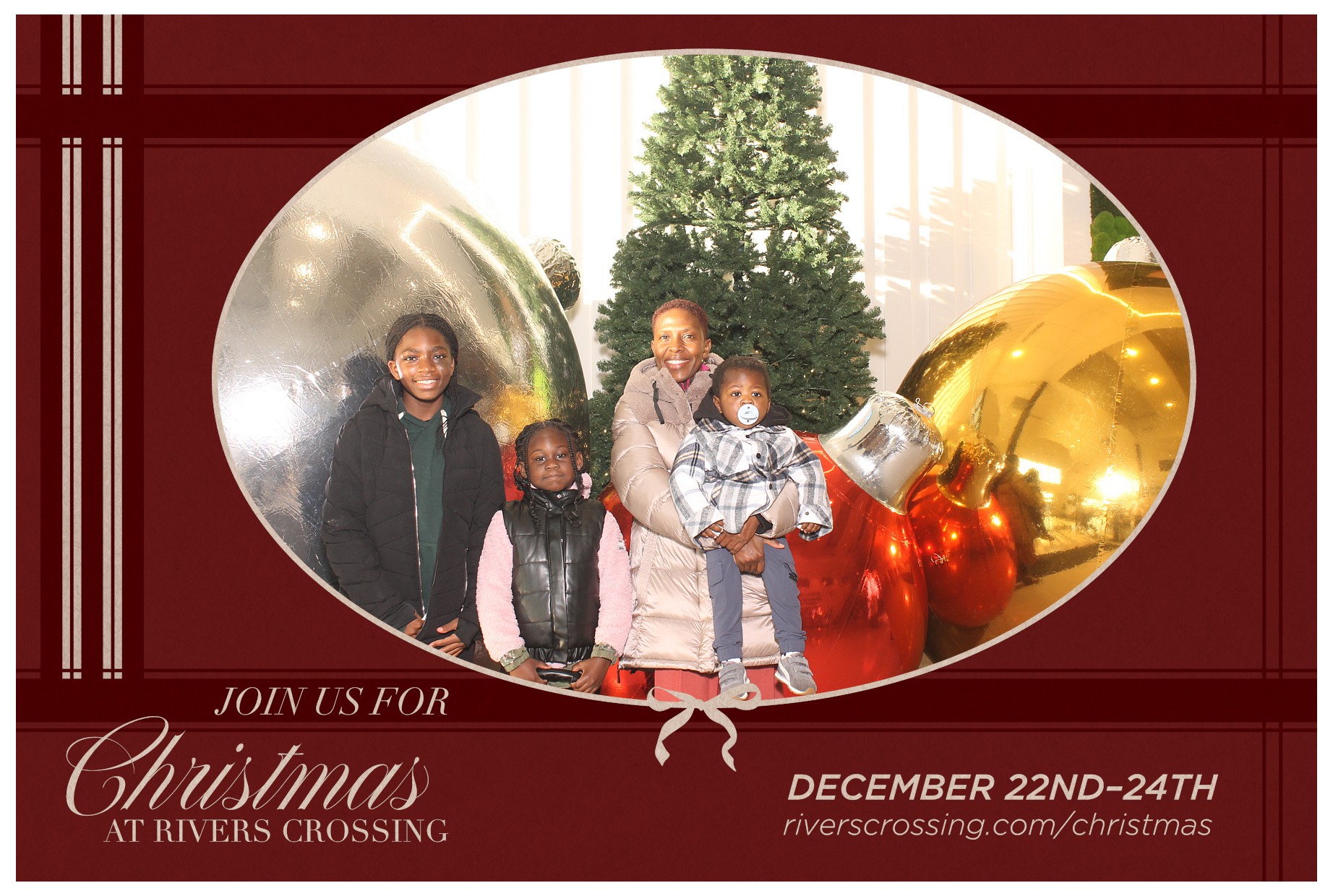 Rivers Crossing Christmas Invite | View more photos from the event at gallery.photoboothcincy.com/u/PhotoBoothCincy/Rivers-Crossing-Christmas-Invite