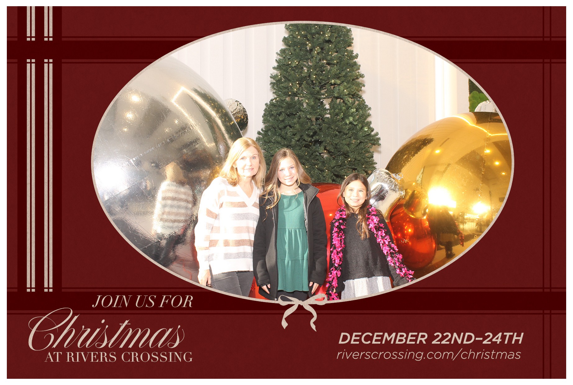 Rivers Crossing Christmas Invite | View more photos from the event at gallery.photoboothcincy.com/u/PhotoBoothCincy/Rivers-Crossing-Christmas-Invite