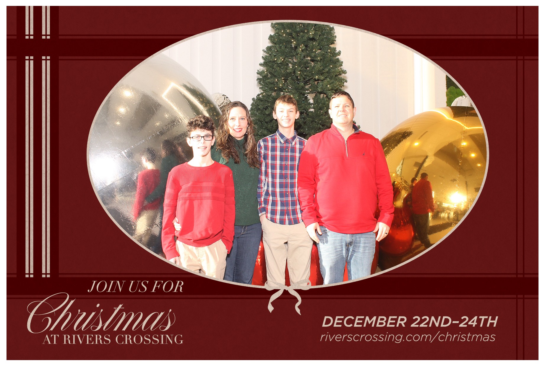 Rivers Crossing Christmas Invite | View more photos from the event at gallery.photoboothcincy.com/u/PhotoBoothCincy/Rivers-Crossing-Christmas-Invite