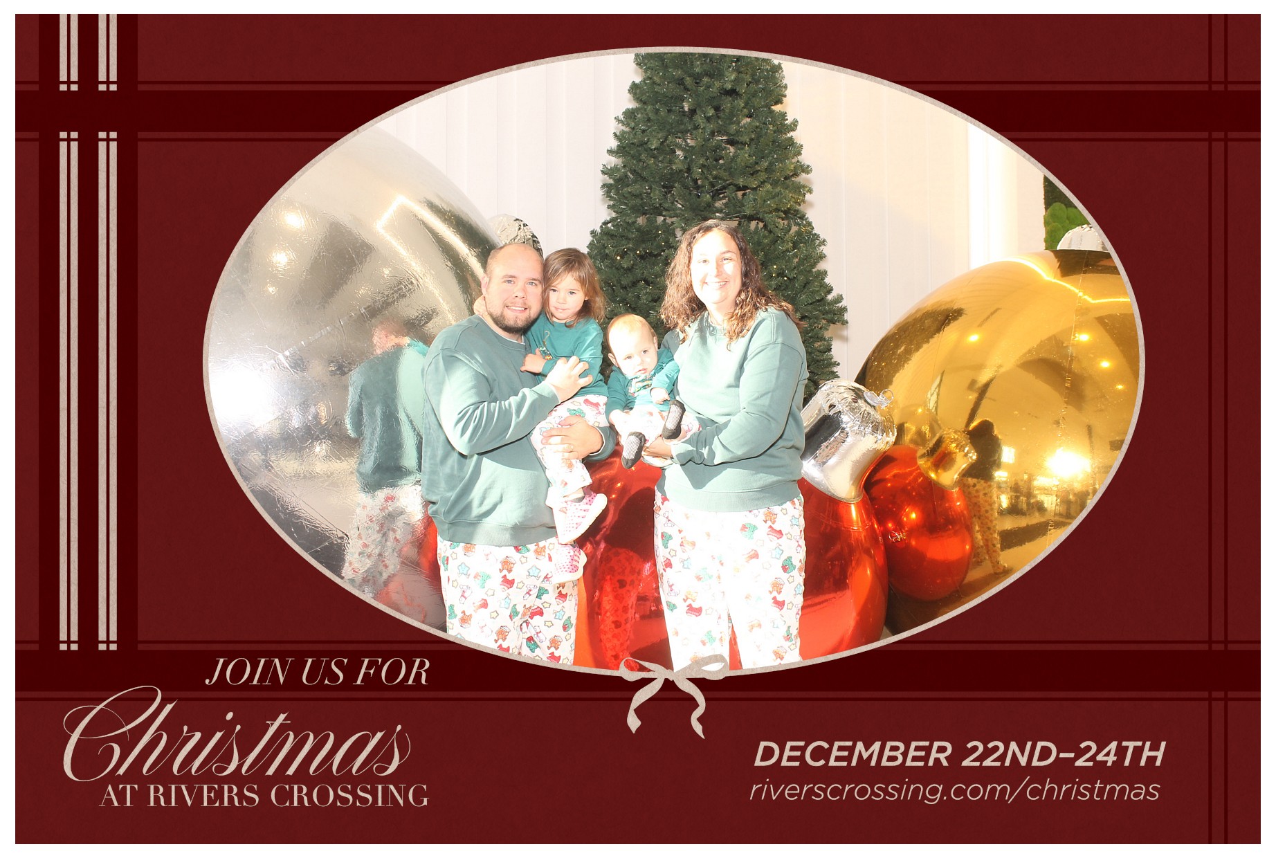 Rivers Crossing Christmas Invite | View more photos from the event at gallery.photoboothcincy.com/u/PhotoBoothCincy/Rivers-Crossing-Christmas-Invite