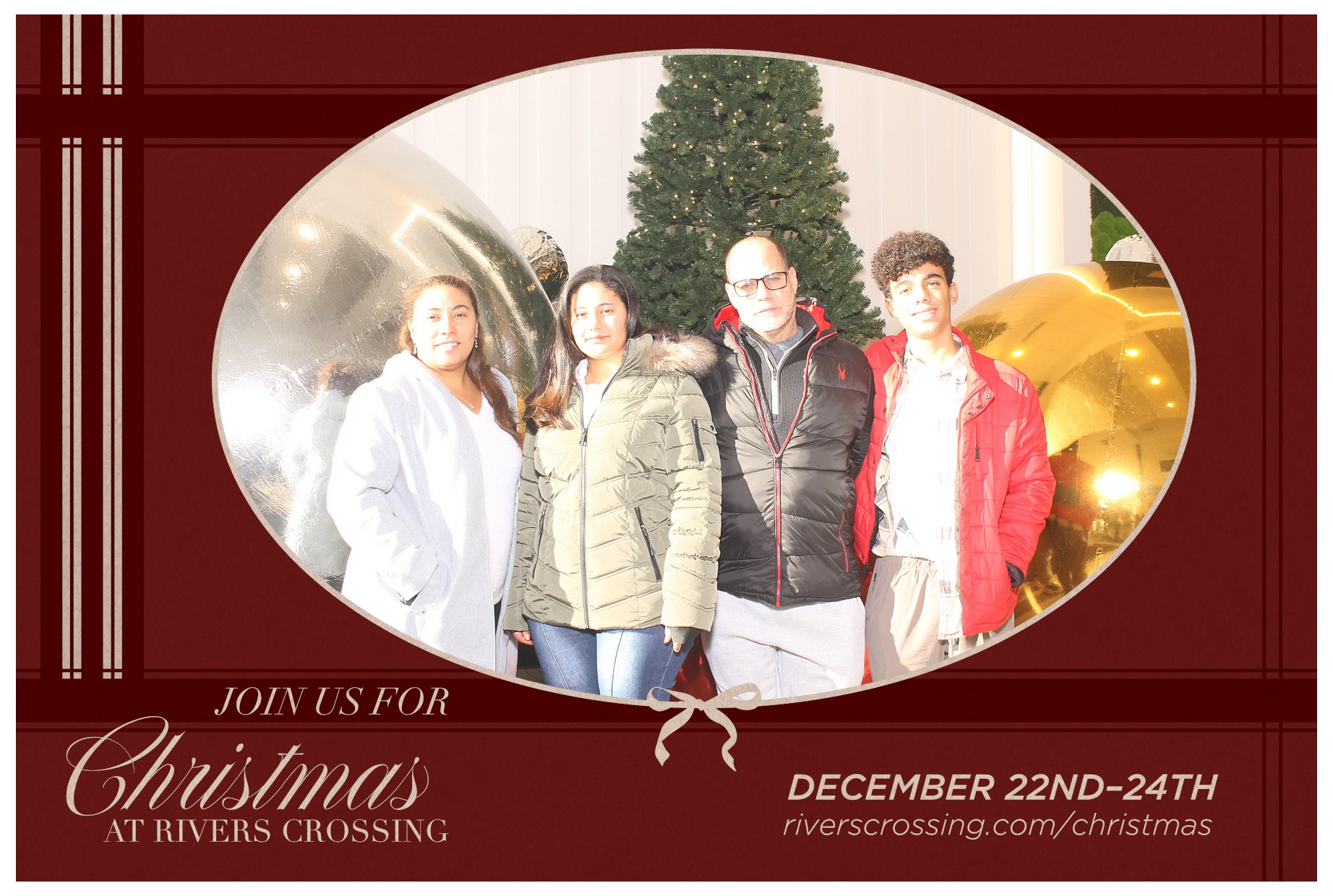 Rivers Crossing Christmas Invite | View more photos from the event at gallery.photoboothcincy.com/u/PhotoBoothCincy/Rivers-Crossing-Christmas-Invite
