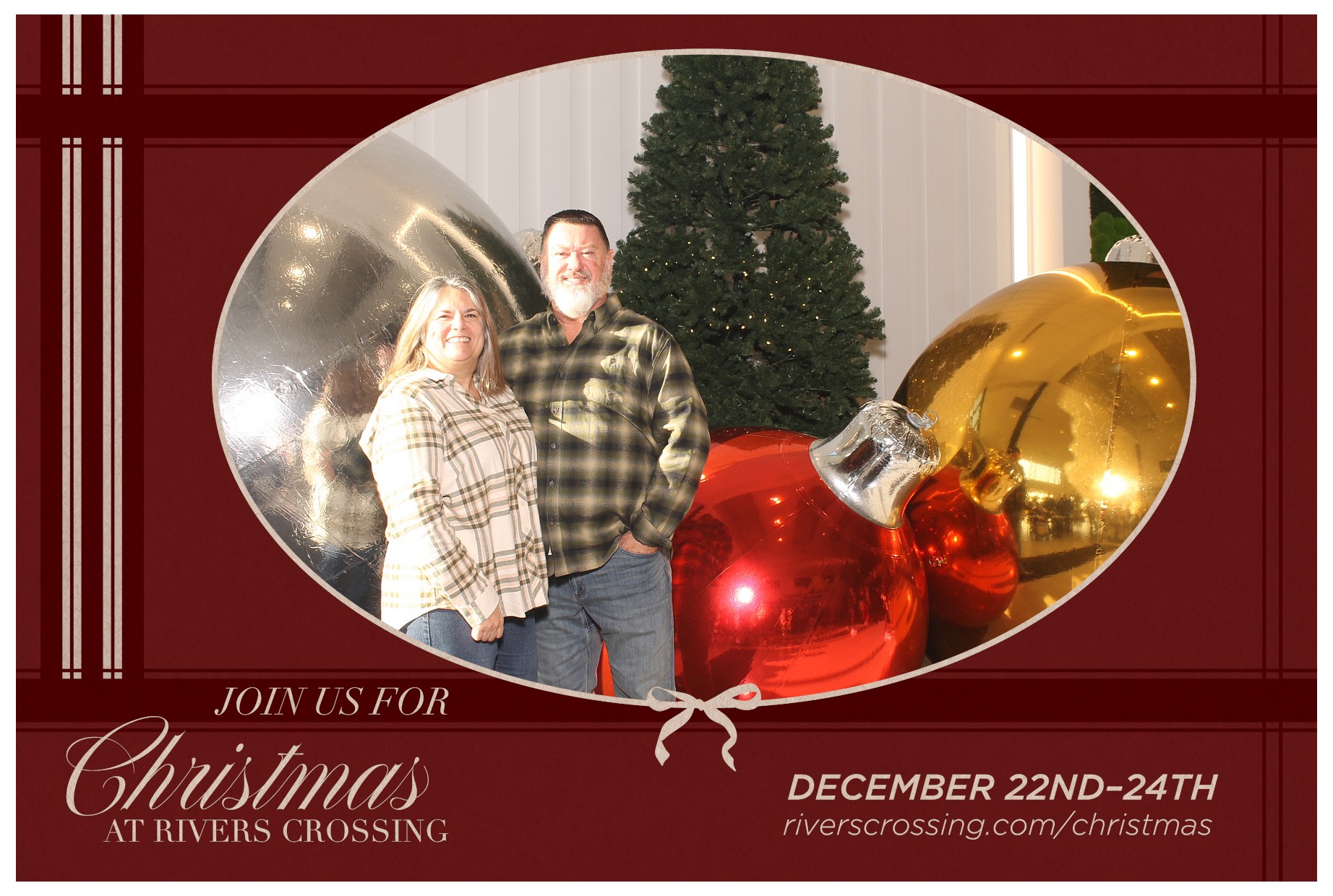 Rivers Crossing Christmas Invite | View more photos from the event at gallery.photoboothcincy.com/u/PhotoBoothCincy/Rivers-Crossing-Christmas-Invite